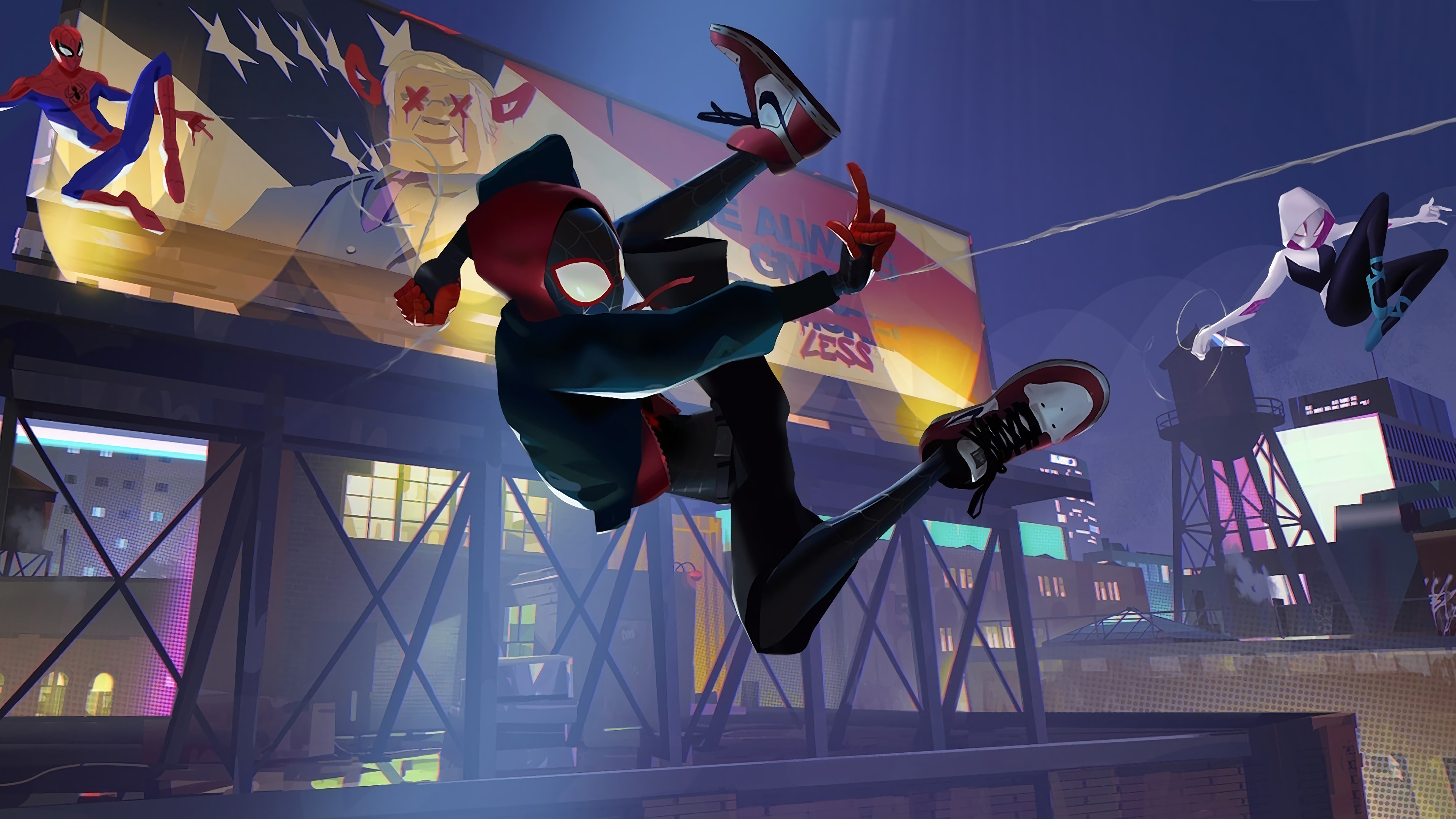 3840x2160 Peter Parker Spiderman Into The Spider Verse, HD Movies, 4k Wallpapers, Images, Backgrounds, Photos and Pictures