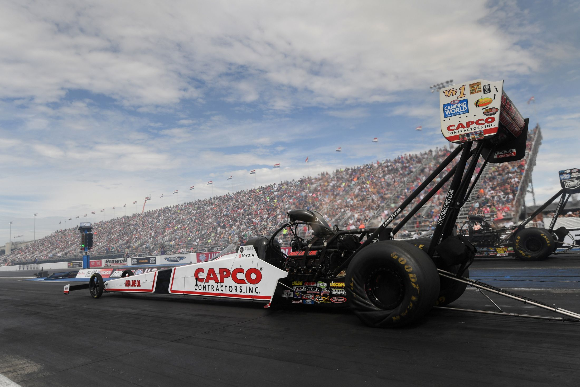2200x1466 NHRA Nationals Saturday Qualifying; Steve Torrence Wins Top Fuel Callout