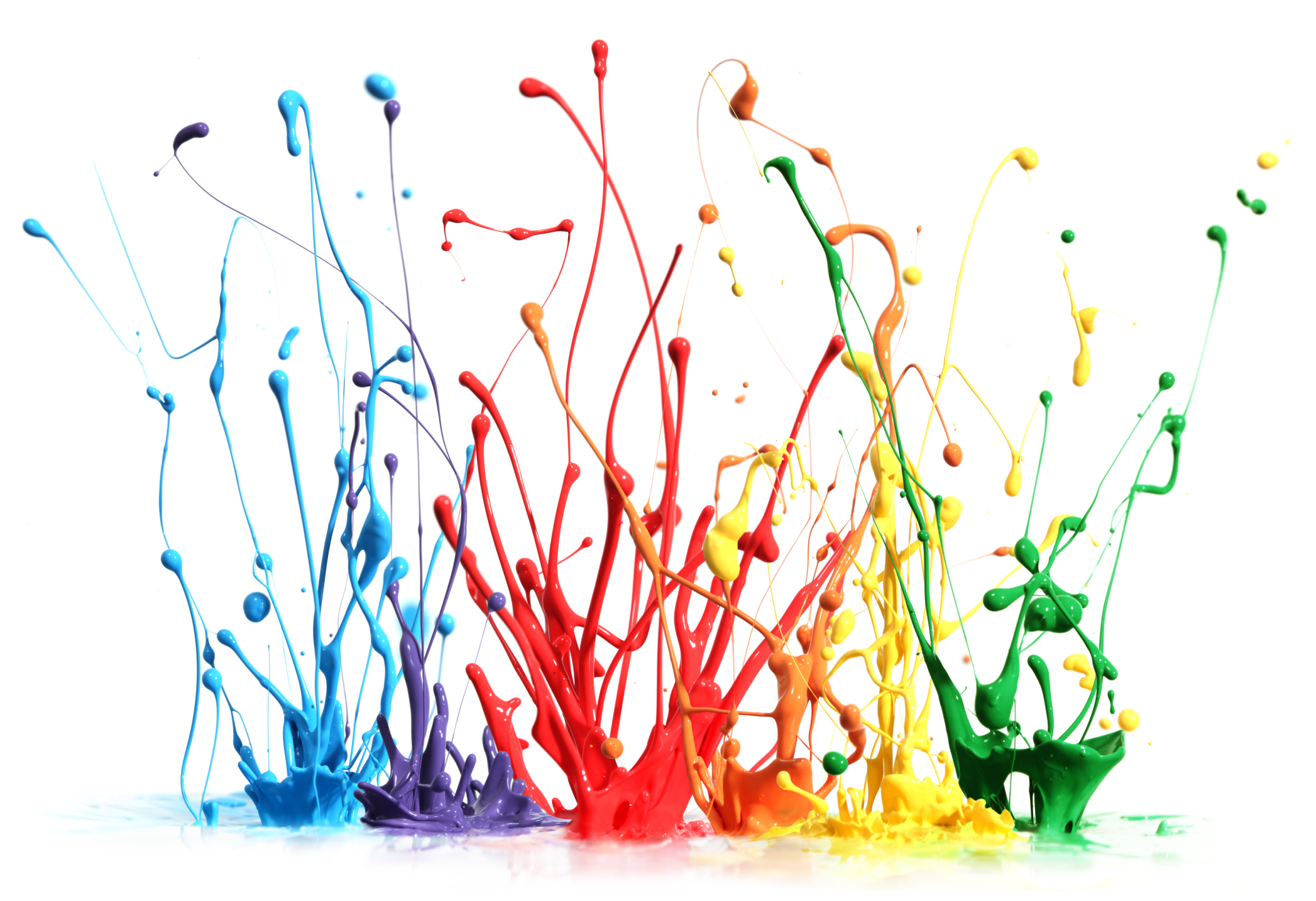 2094x1434 rainbow paint splash Clip Art Library