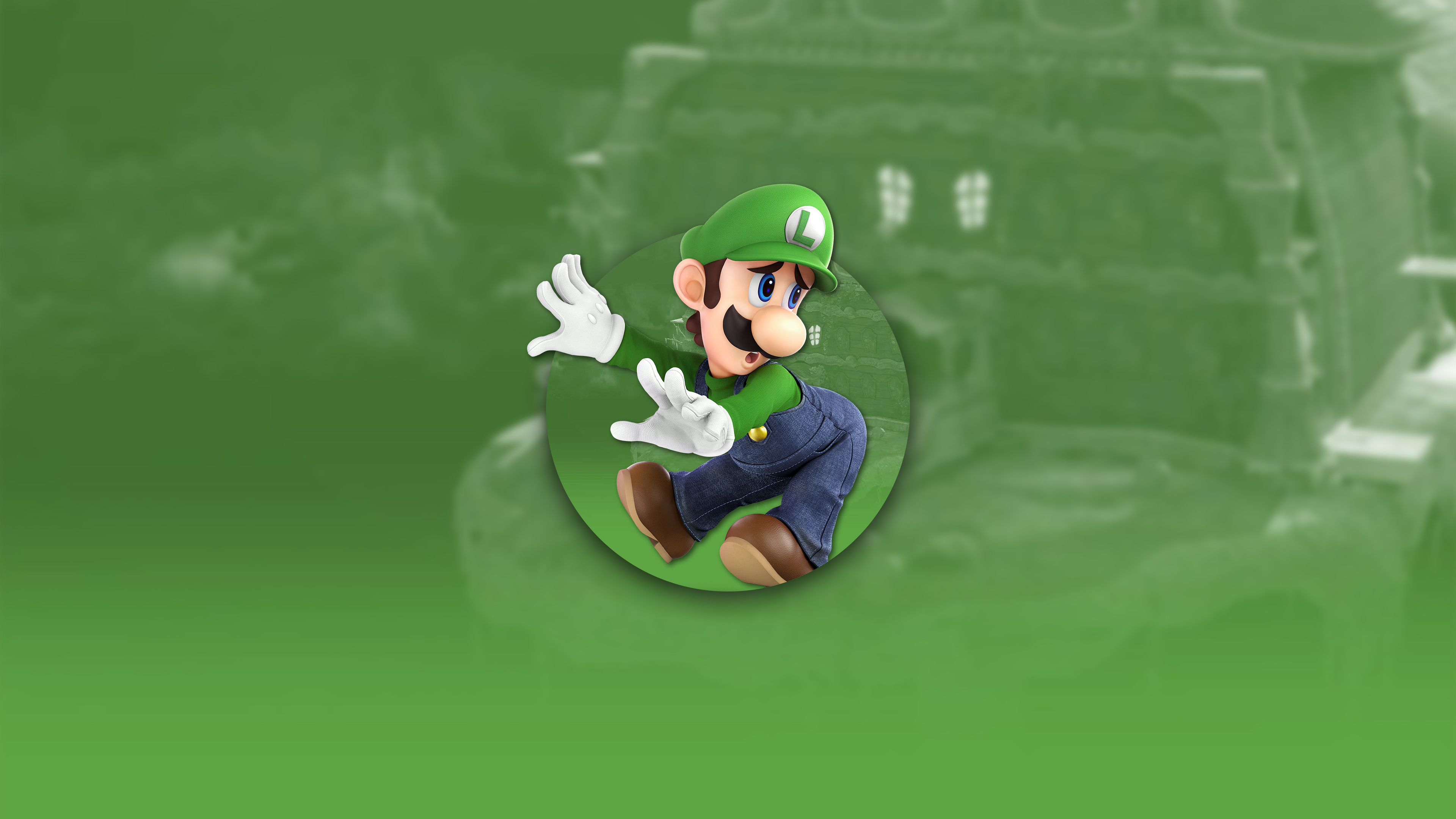 3840x2160 Super Smash Bros Ultimate Luigi UHD 4K Wallpaper