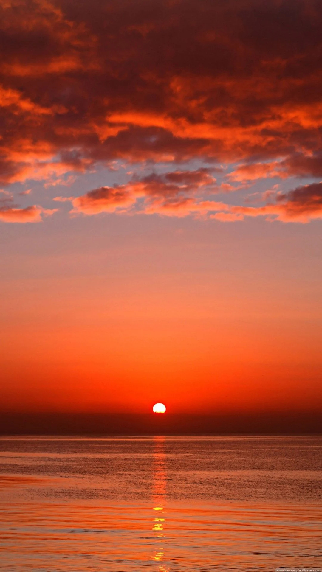 1080x1920 Red Sunset Wallpapers