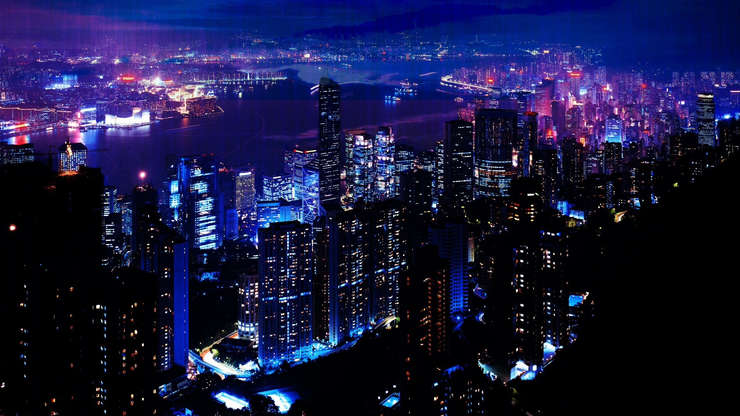 2560x1440 Night Time City Wallpapers Top Free Night Time City Backgrounds