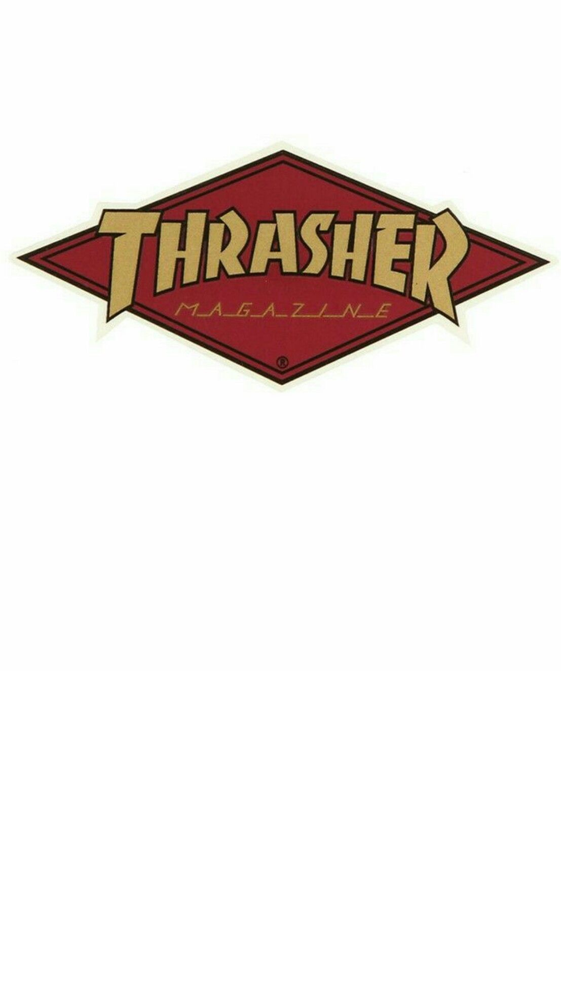 1107x1965 #thrasher #skate #usa #black #wallpaper #android #iphone | Thrasher, Logo sticker, Thrasher magazine