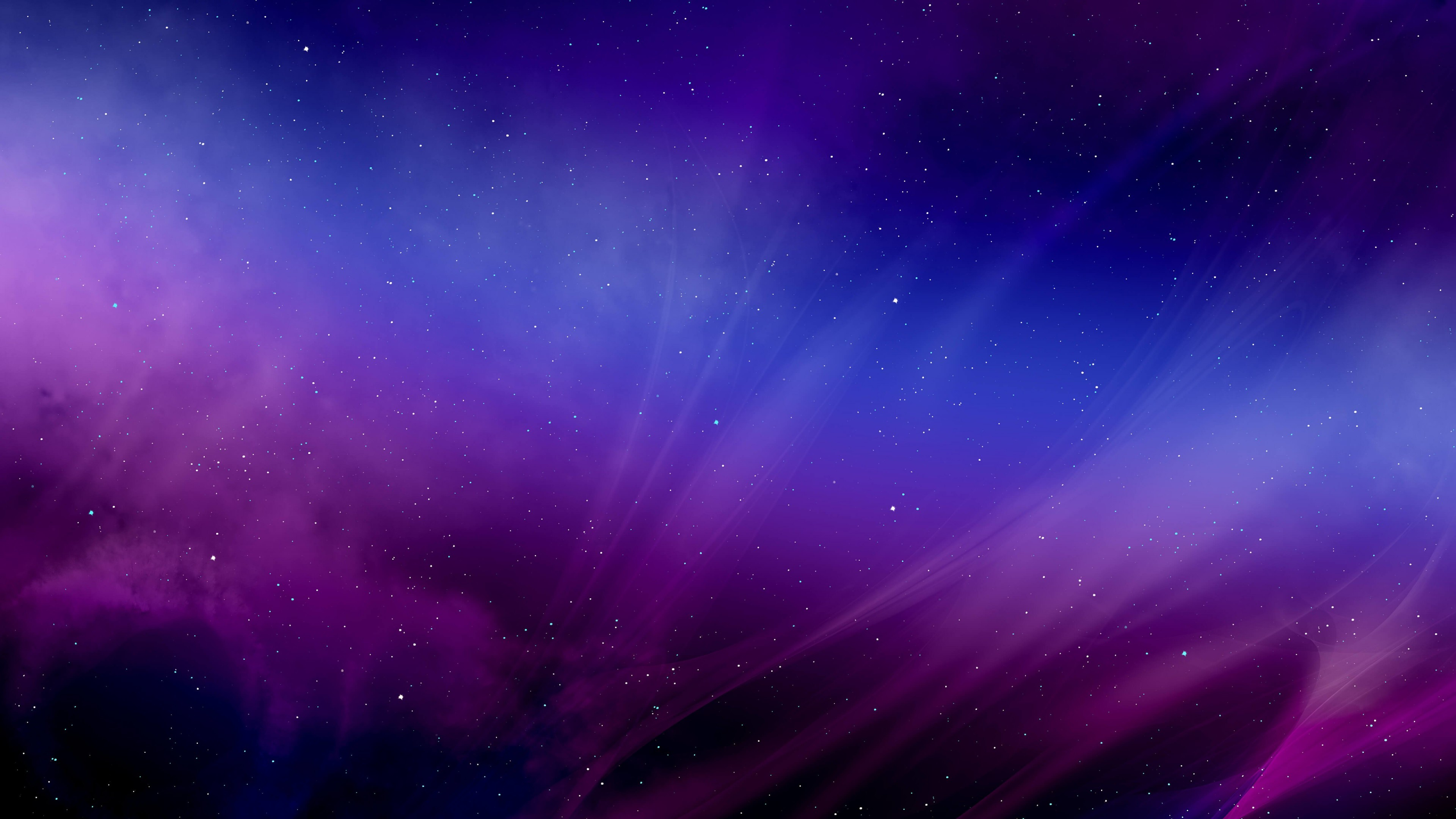 3840x2160 Purple and Blue Space