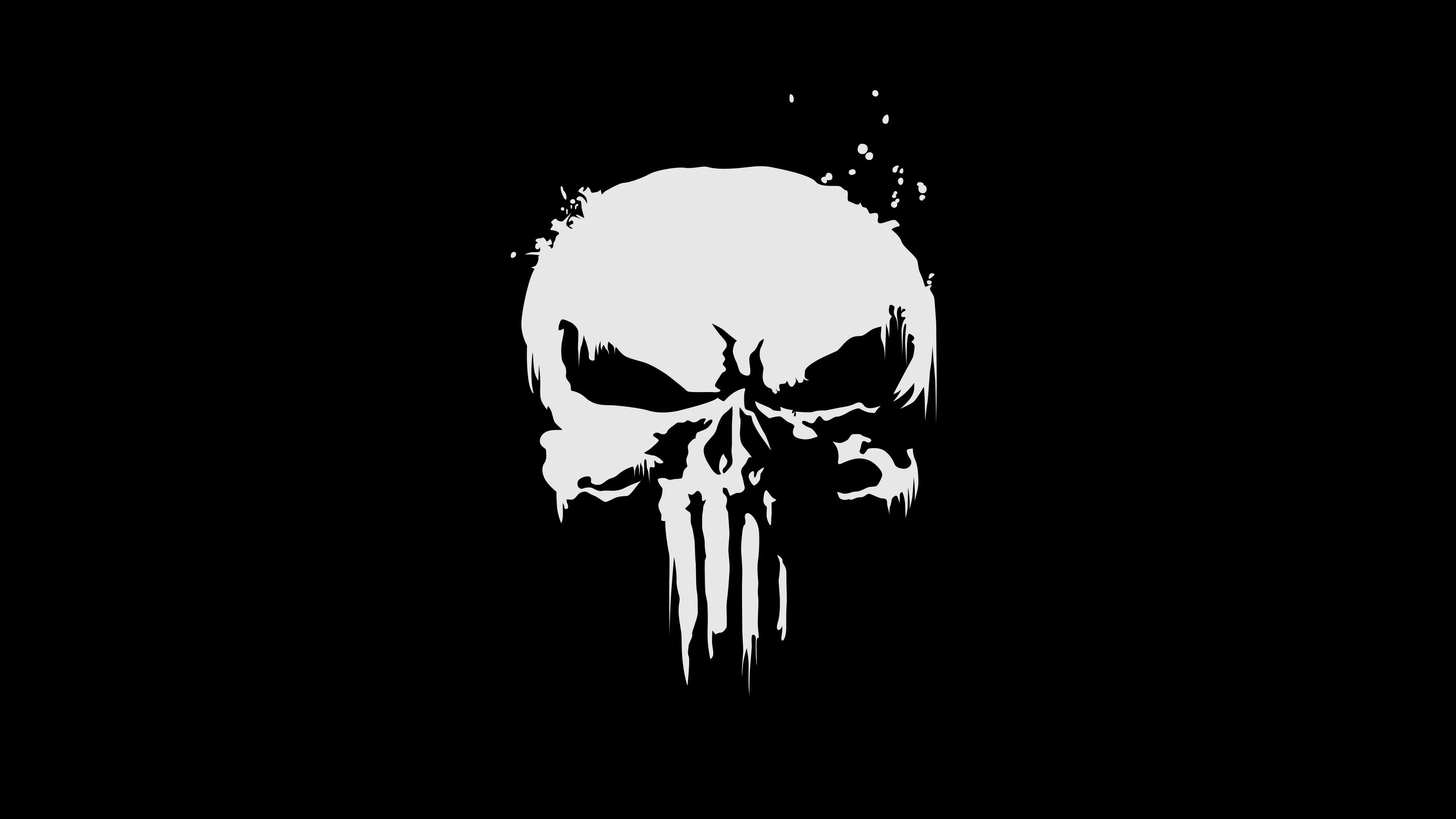 3840x2160 Punisher Logo Wallpapers Top Free Punisher Logo Backgrounds