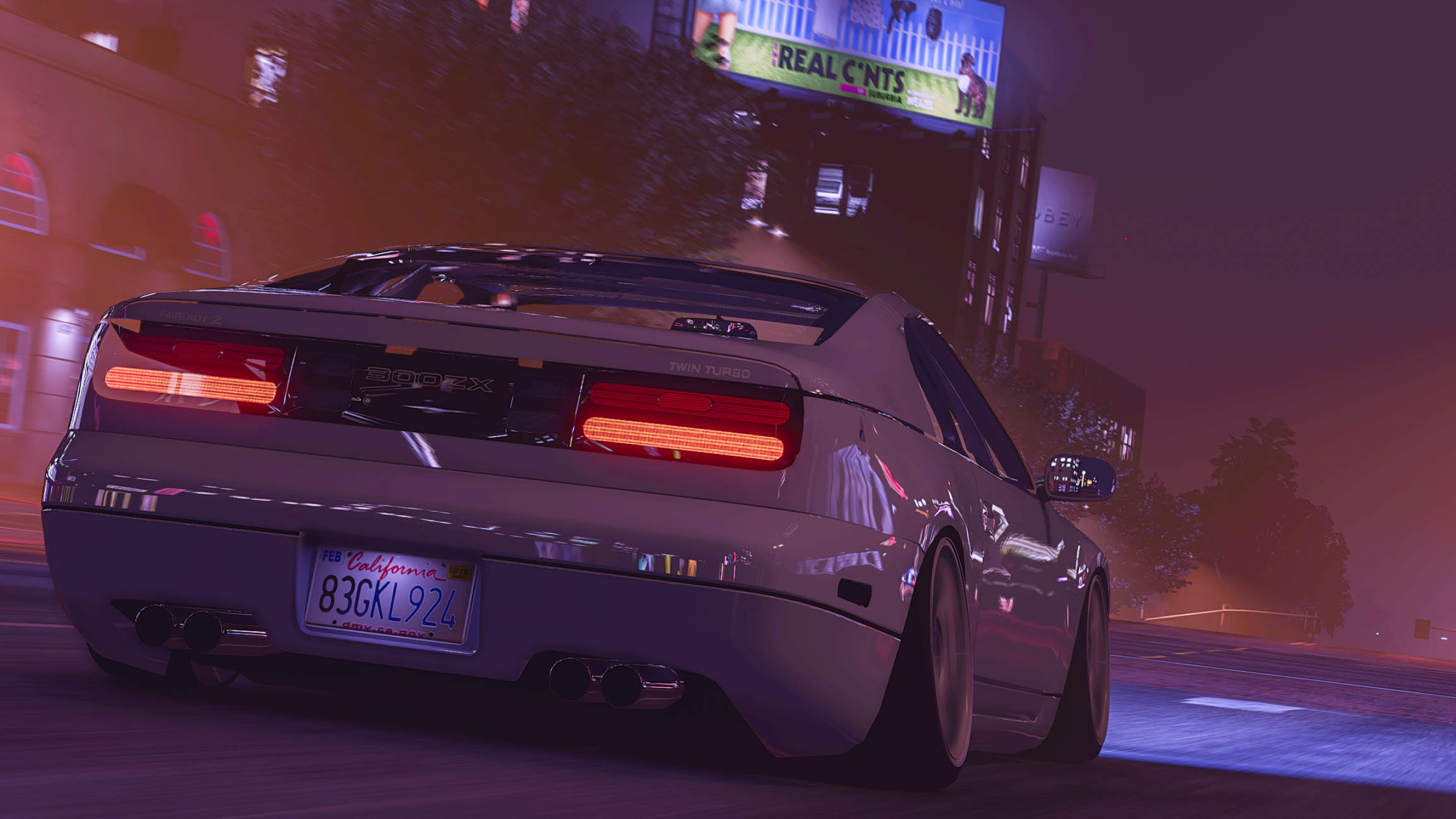 2560x1440 Nissan Fairlady 300ZX Z32 [Replace | Extras | Template]