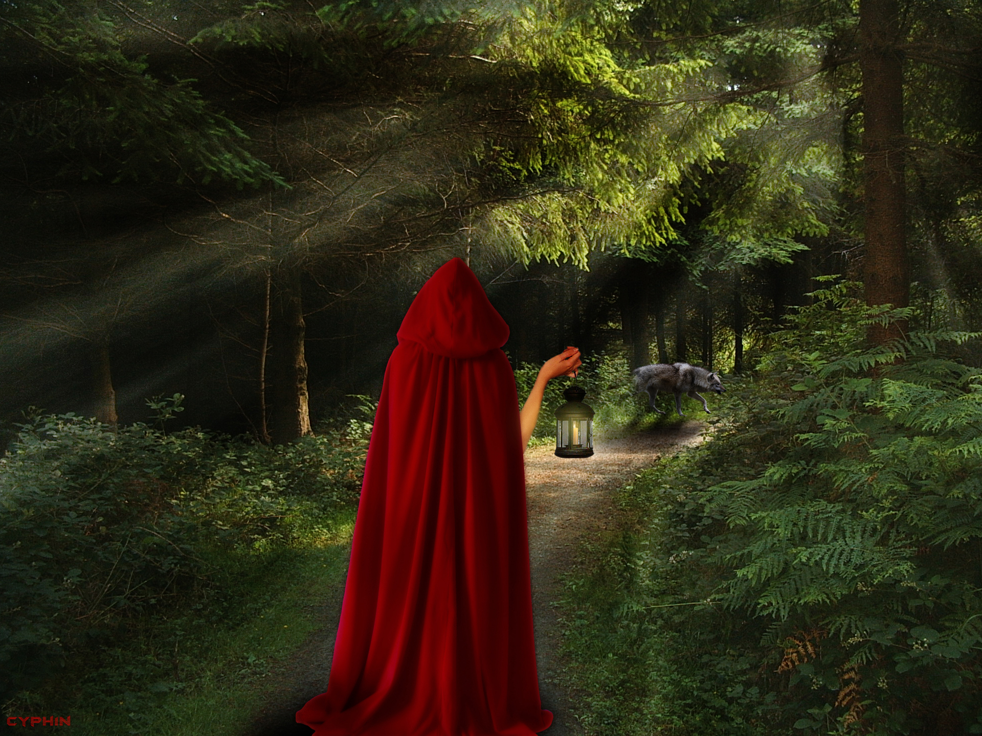 1920x1440 Red Riding Hood (Day) by Cyph1