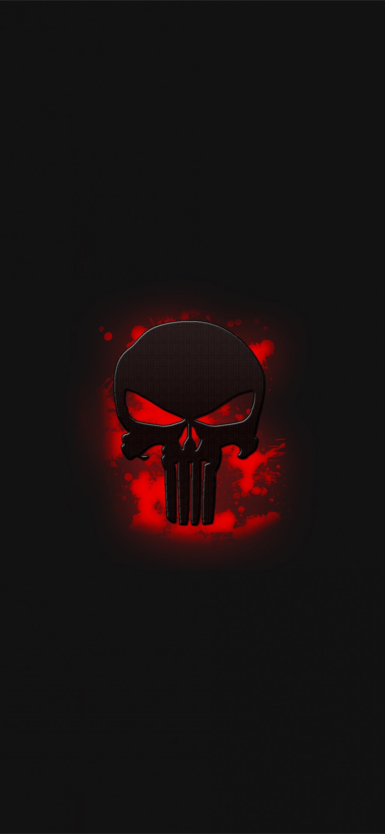 1284x2778 the punisher skull logo art samsung galaxy s8 iPhone Wallpapers Free Download