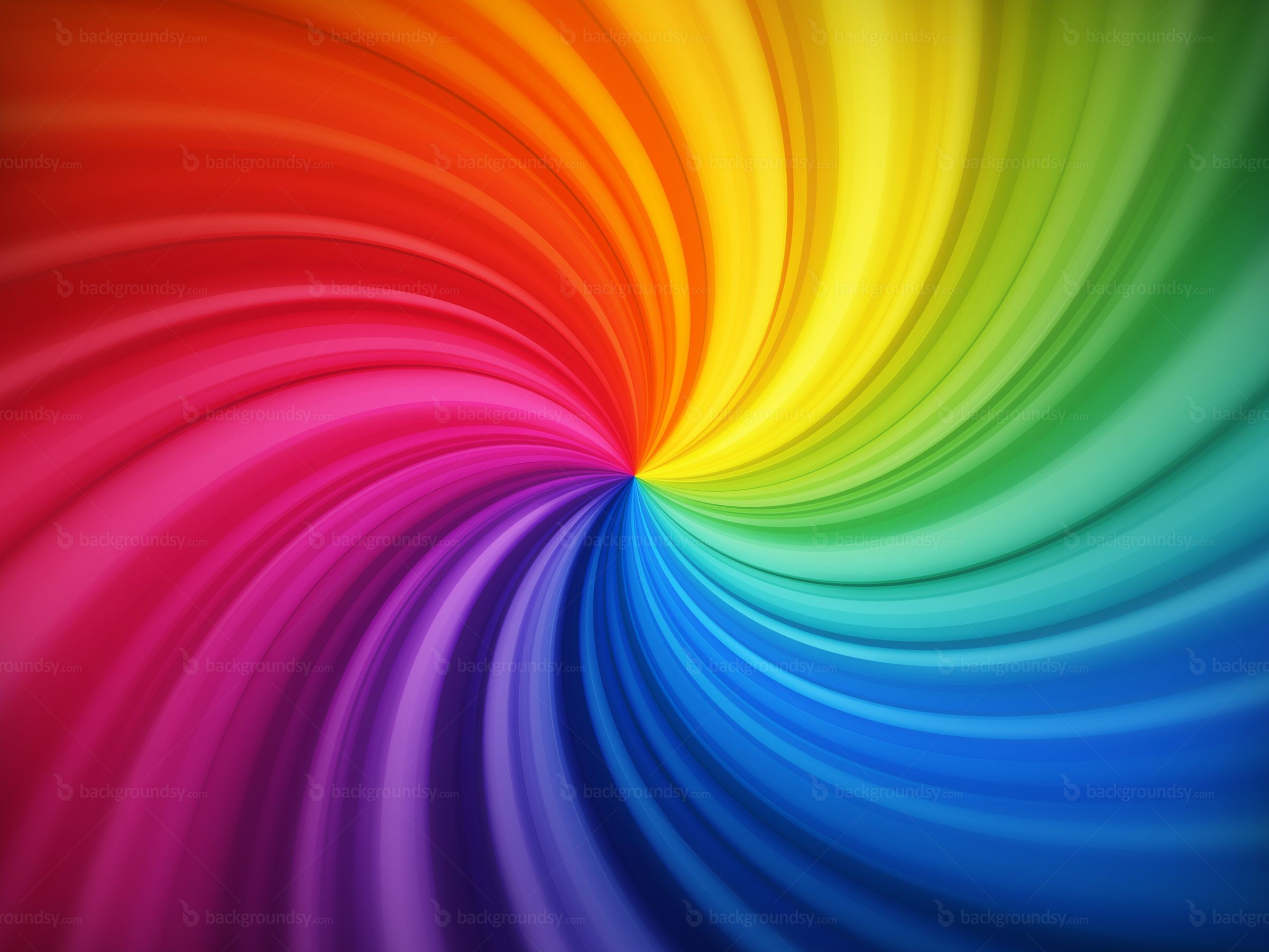 2400x1800 Desktop Rainbow Wallpaper