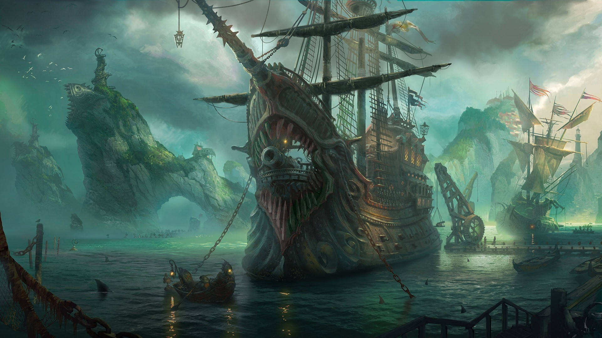 1920x1080 Download Pirate Ship League Of Legends Wallpaper