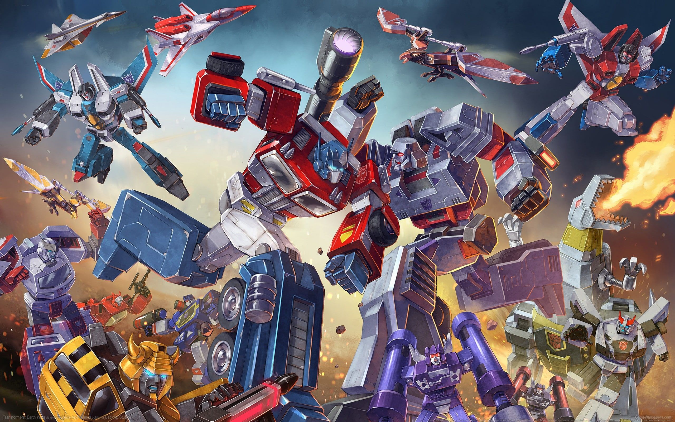 2560x1600 Transformers G1 Optimus Prime #Bumblebee #Megatron #battle #2K #wallpaper #hdwallpaper #desktop | Optimus prime, Transformers artwork, Transformers comic