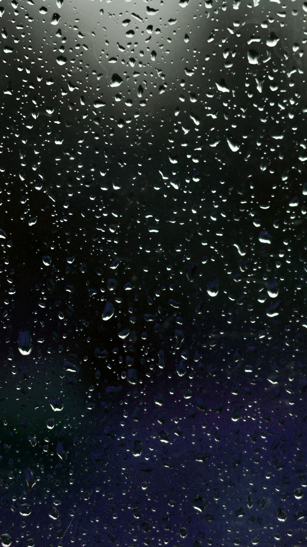 1242x2208 Rain Drop HD Android Wallpapers
