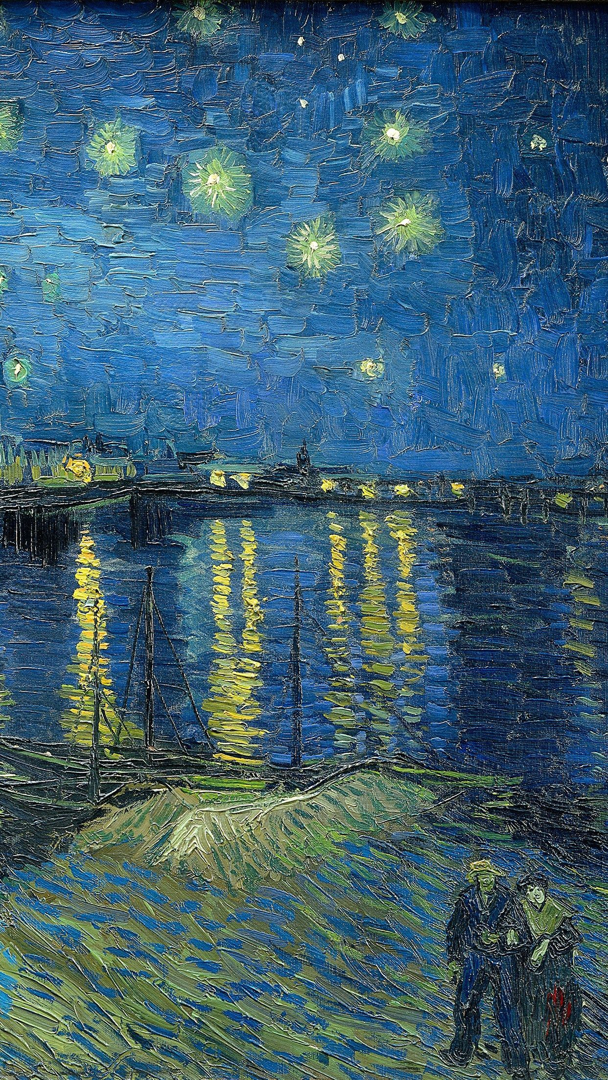 1242x2208 Fondos de pantalla de Van Gogh FondosMil