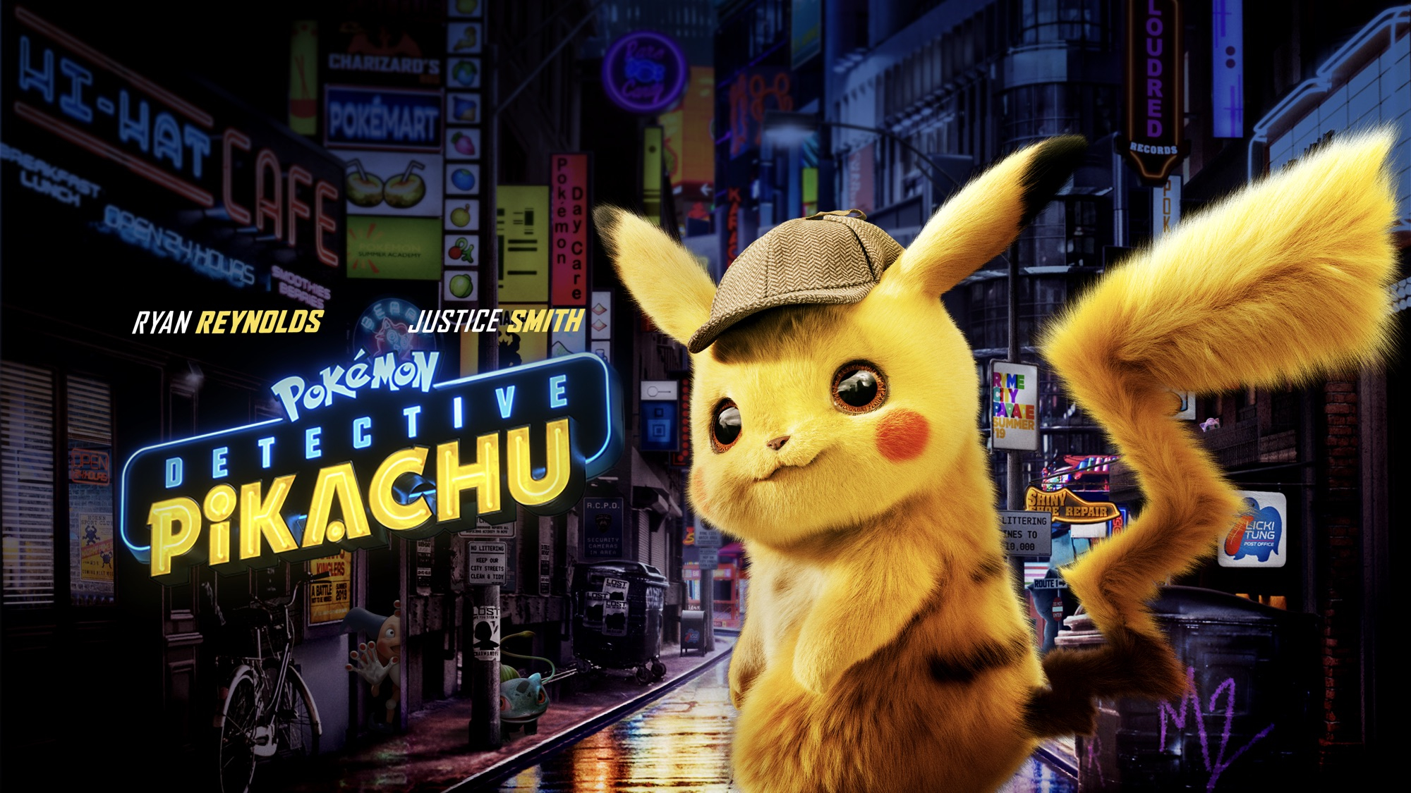 2000x1125 30+ Pok&Atilde;&copy;mon Detective Pikachu HD Wallpapers and Backgrounds