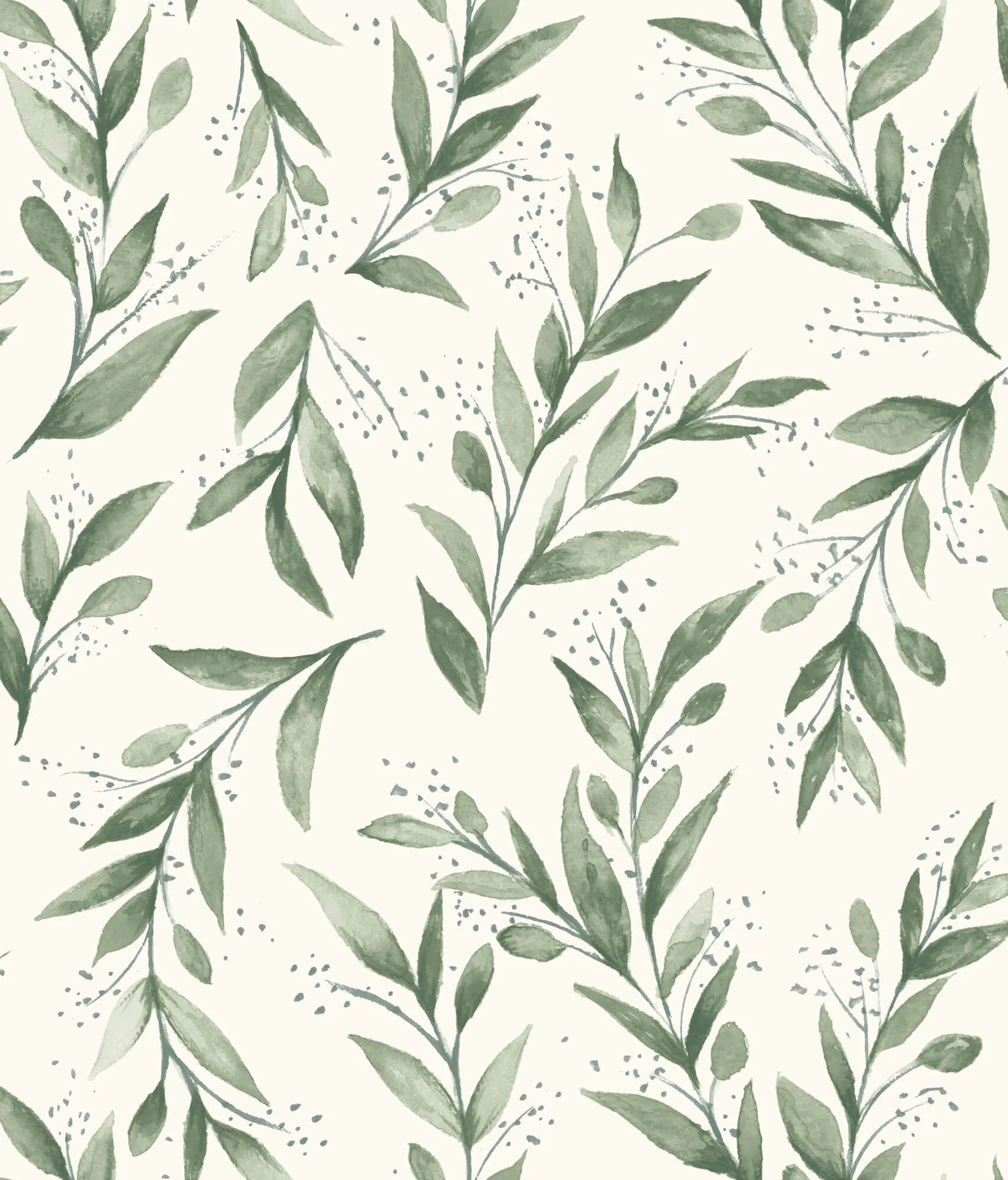 1708x2000 ME1535 Magnolia Home Olive Branch Wallpaper Olive Green &acirc;&#128;&#147; US Wall Decor