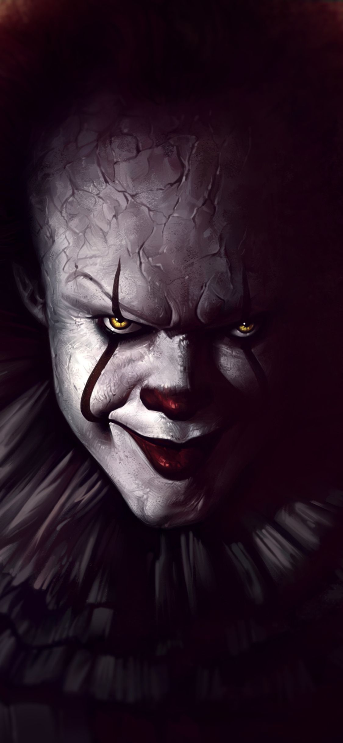 1125x2436 Scary Clown Phone Wallpapers