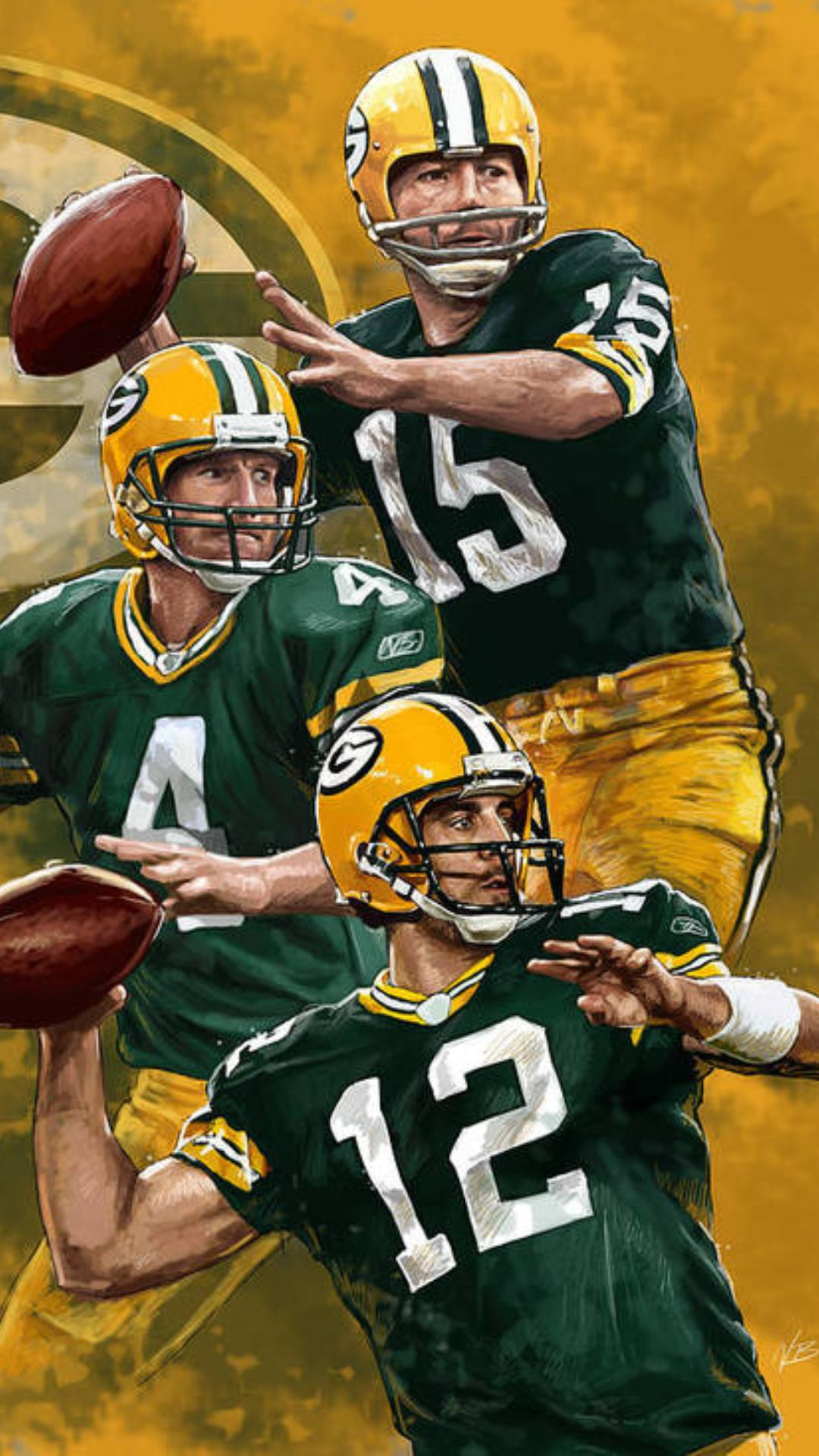 1080x1920 Green Bay Packers Wallpapers Top 25 Best Green Bay Packers Backgrounds Download