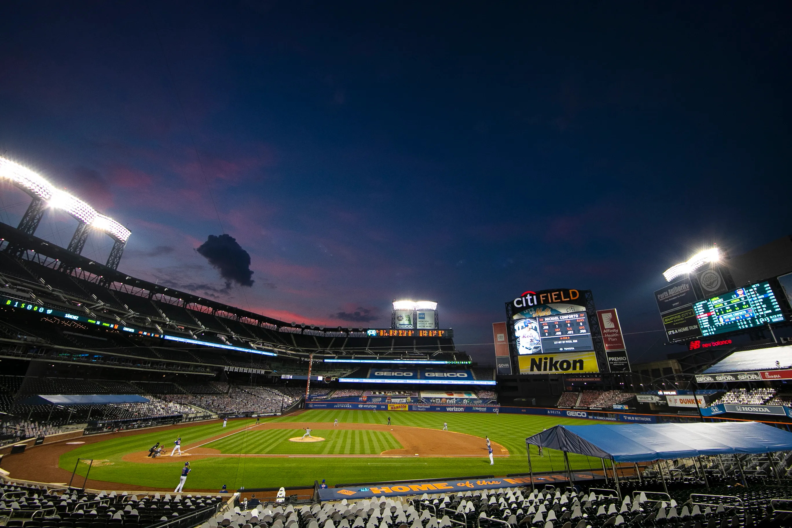 2736x1824 NY Mets game vs. Miami Marlins postponed due to COVID case on Mets
