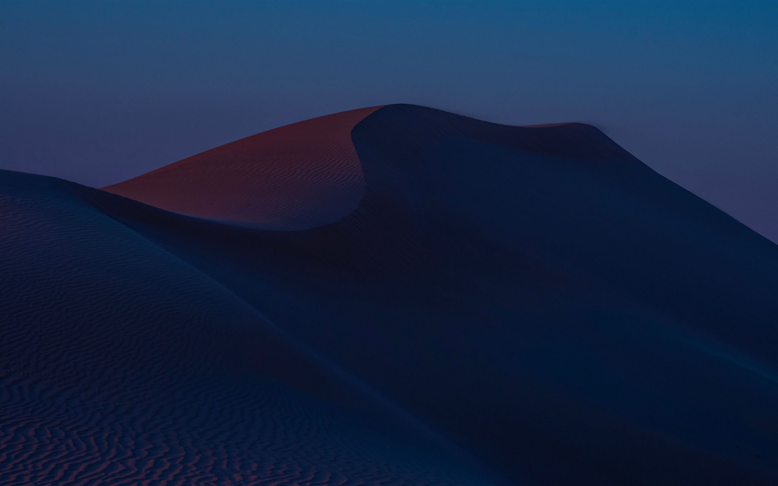 2560x1600 desert hills dusk sand dunes 8k MacBook Air Wallpaper Download |