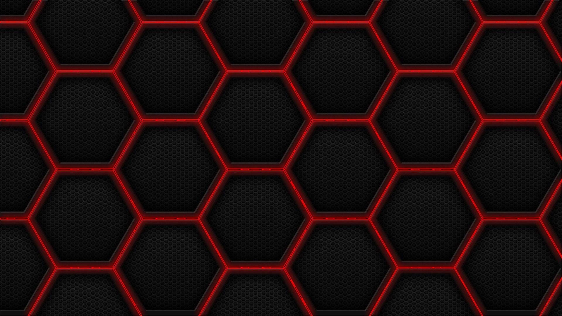 1920x1080 Red Hex Wallpapers