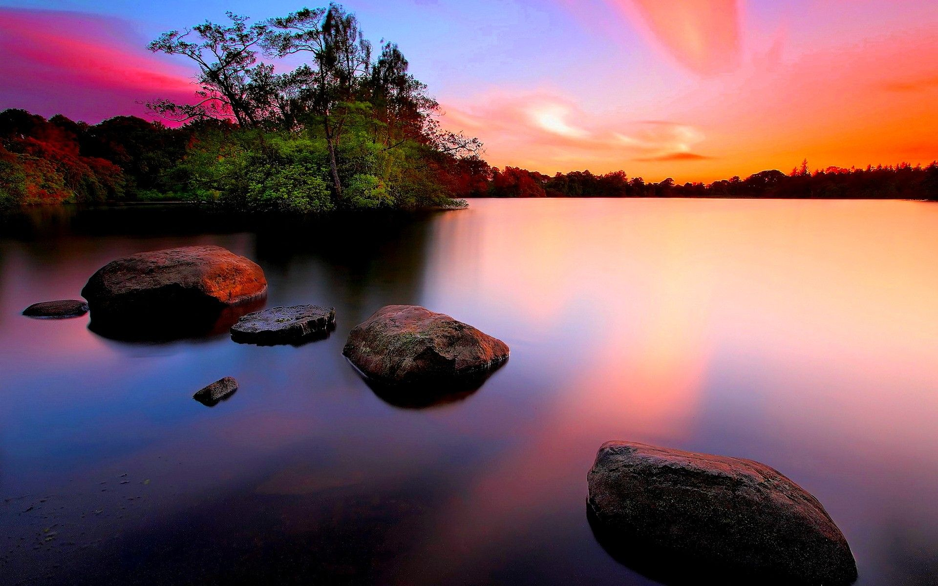 1920x1200 Colorful Scenic Wallpapers