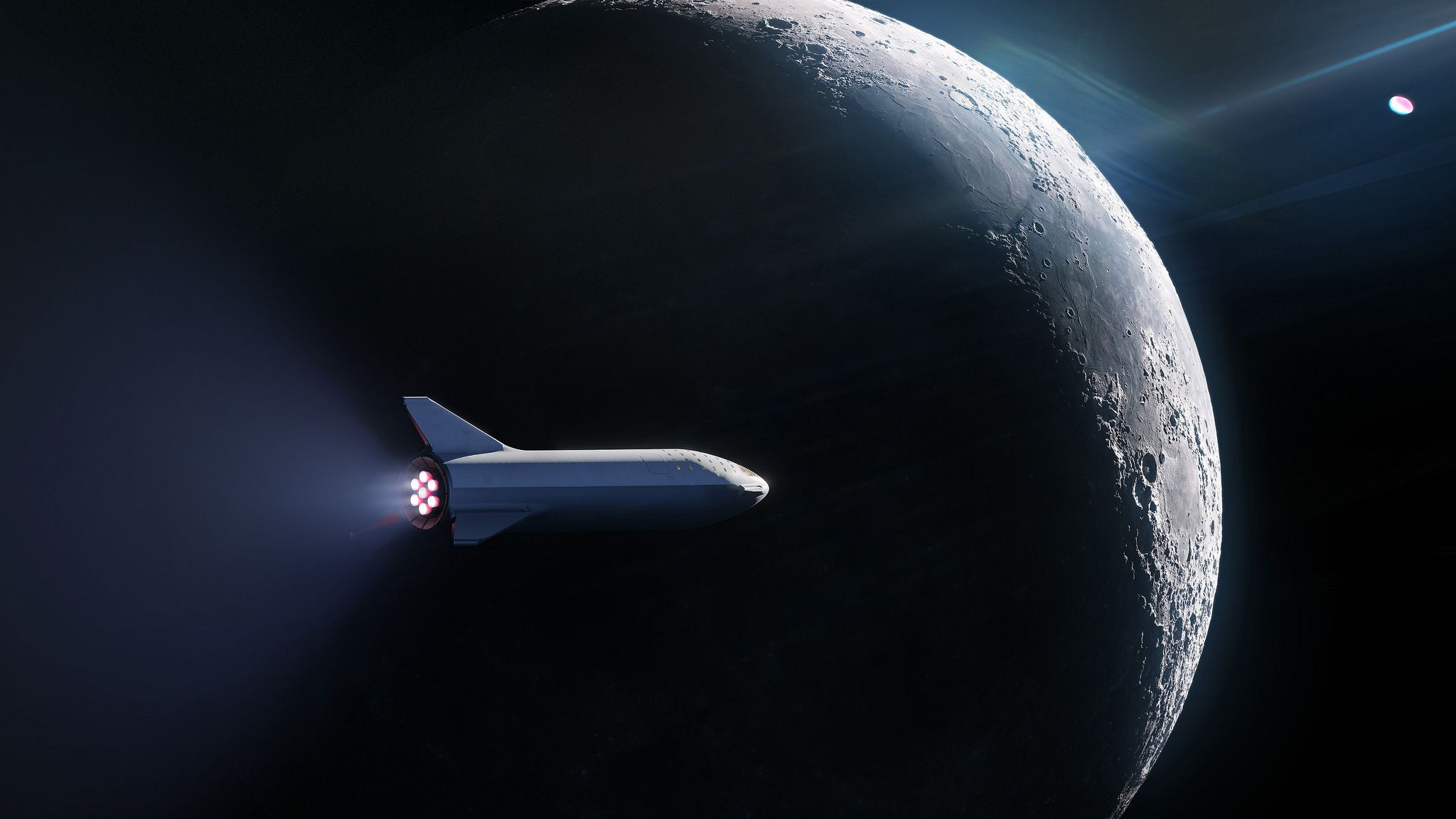 2048x1152 Spacex Starship Wallpapers Top Free Spacex Starship Backgrounds