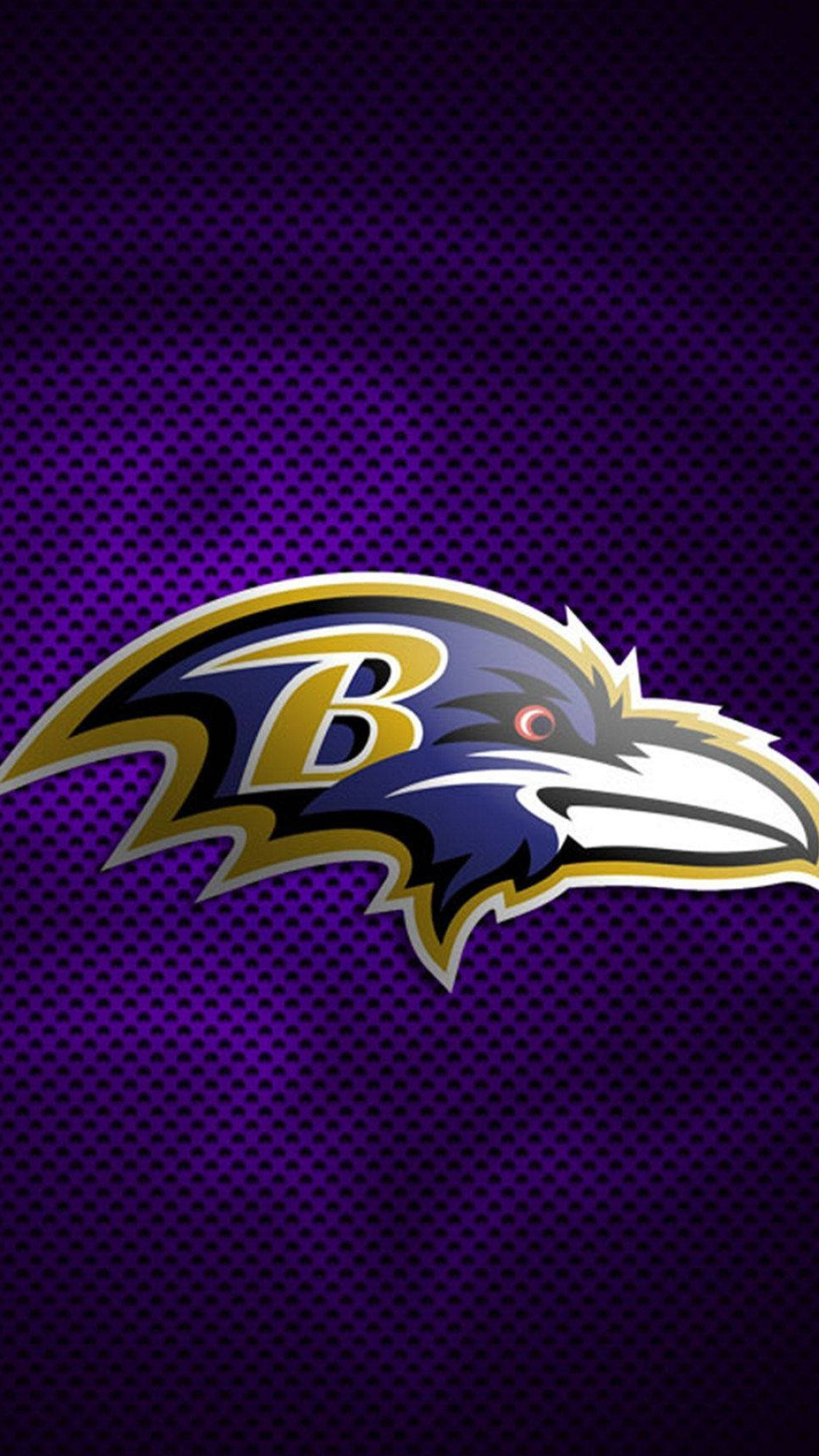 1080x1920 Download Baltimore Ravens Purple Jersey Logo Art Wallpaper