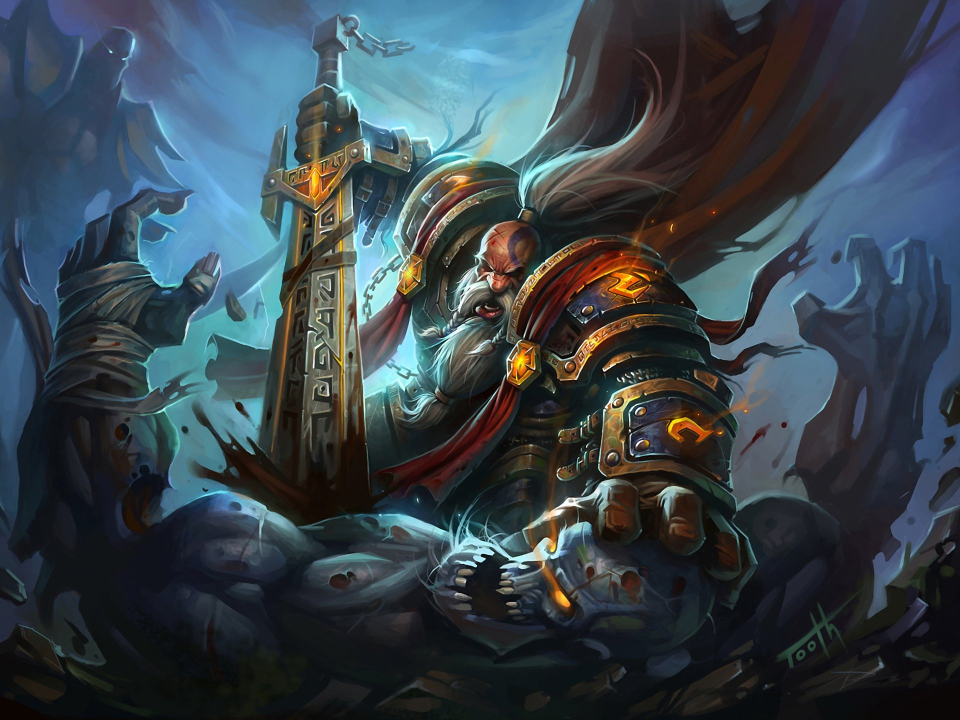 1920x1440 6 Fantasy Paladin HD Wallpapers | Background Images