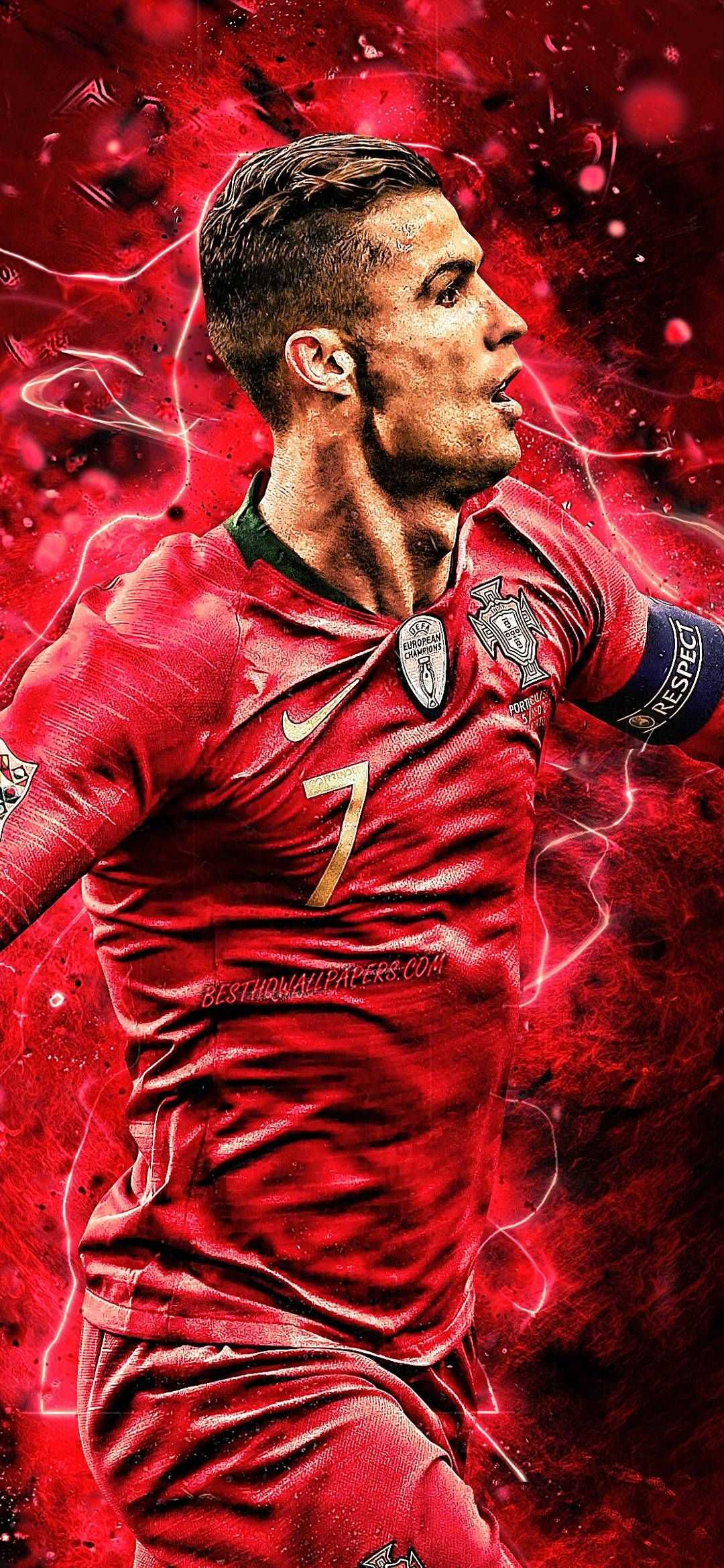 1080x2340 Ronaldo Wallpaper
