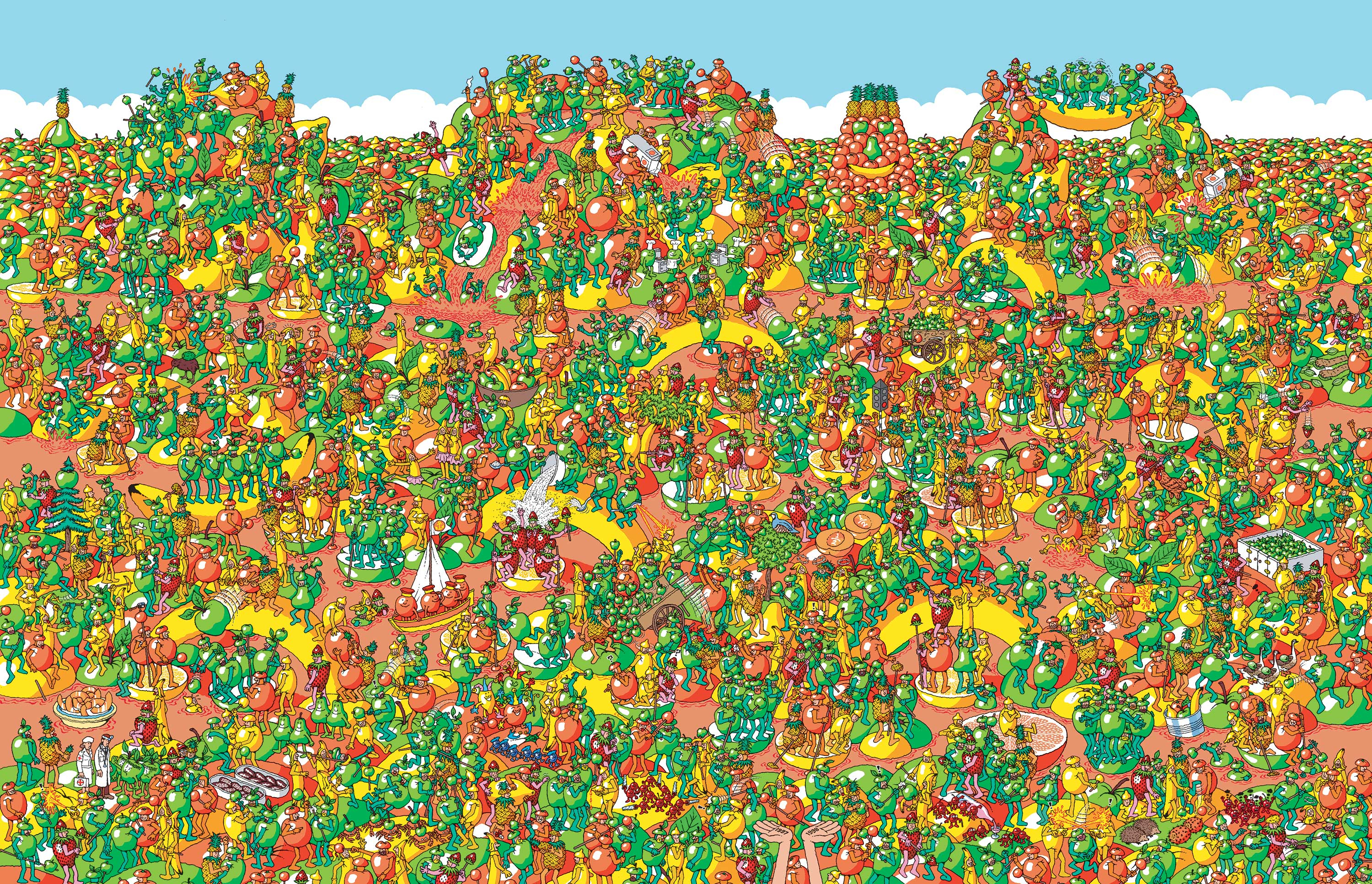 3000x1933 10+ Where's Waldo? HD Wallpapers and Backgrounds