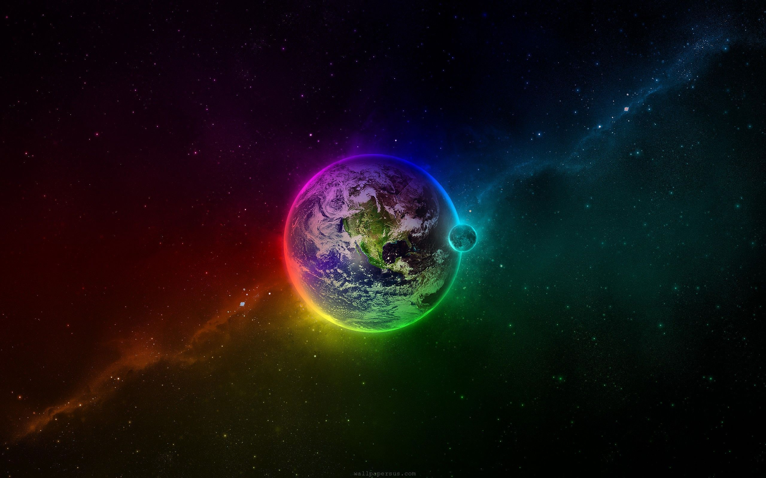 2560x1600 Rainbow Space Wallpapers Top Free Rainbow Space Backgrounds