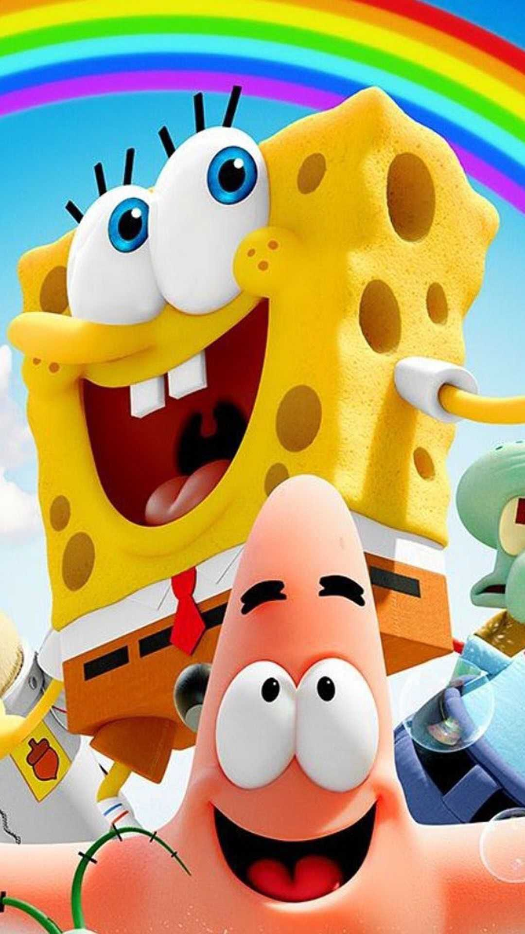 1080x1920 Background Spongebob Wallpaper