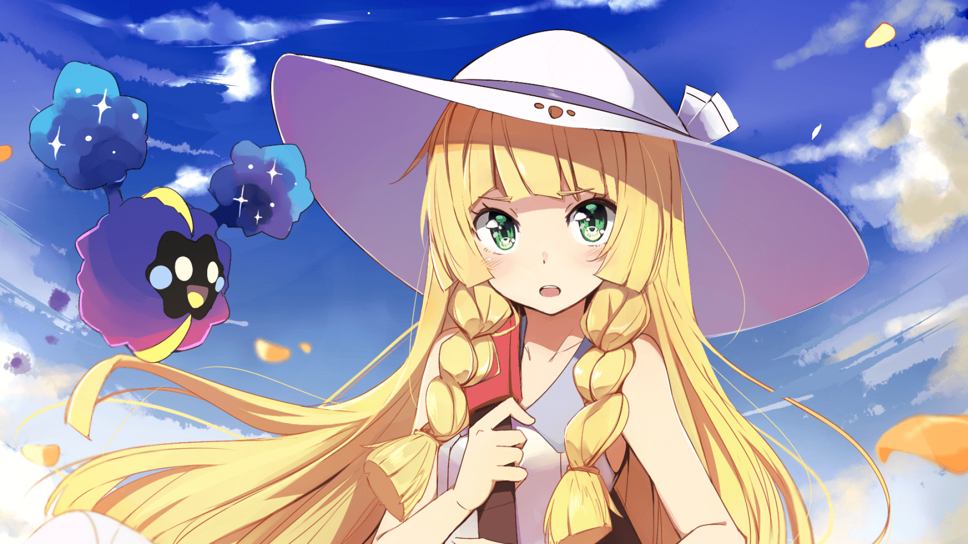 1920x1080 Lillie Pokemon Sun and Moon Wallpapers Top Free Lillie Pokemon Sun and Moon Backgrounds