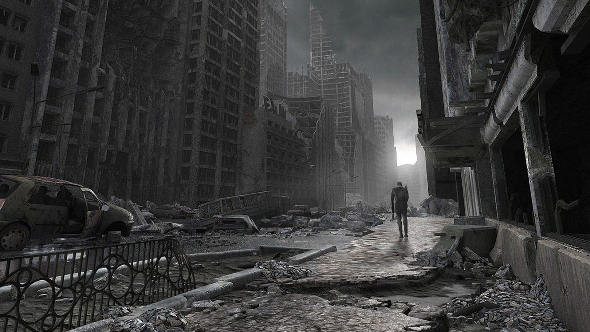 1920x1080 Apocalyptic City Wallpapers Top Free Apocalyptic City Backgrounds