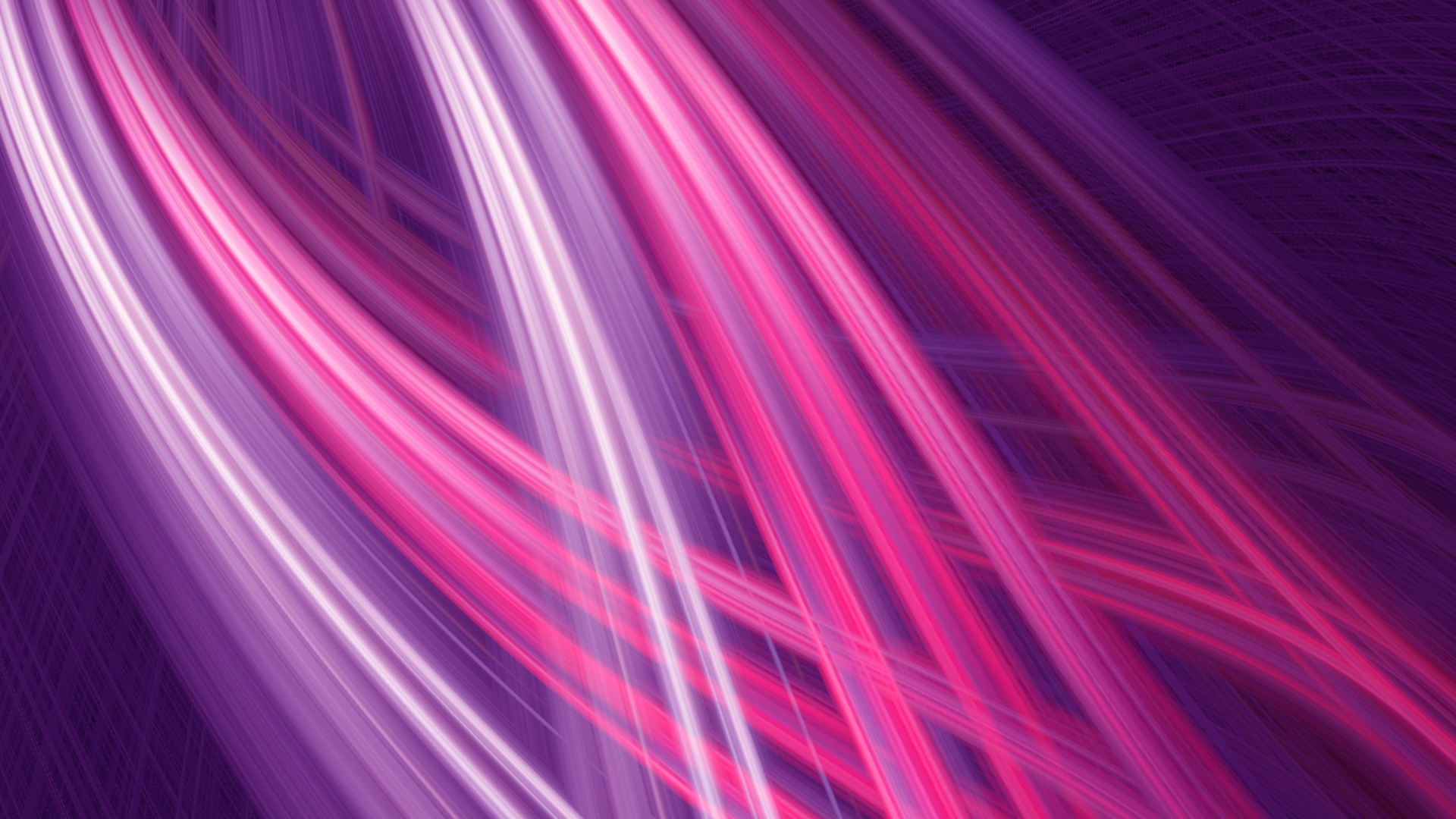 1920x1080 Abstract Swirls Purple Vibrant Curved lines Digital