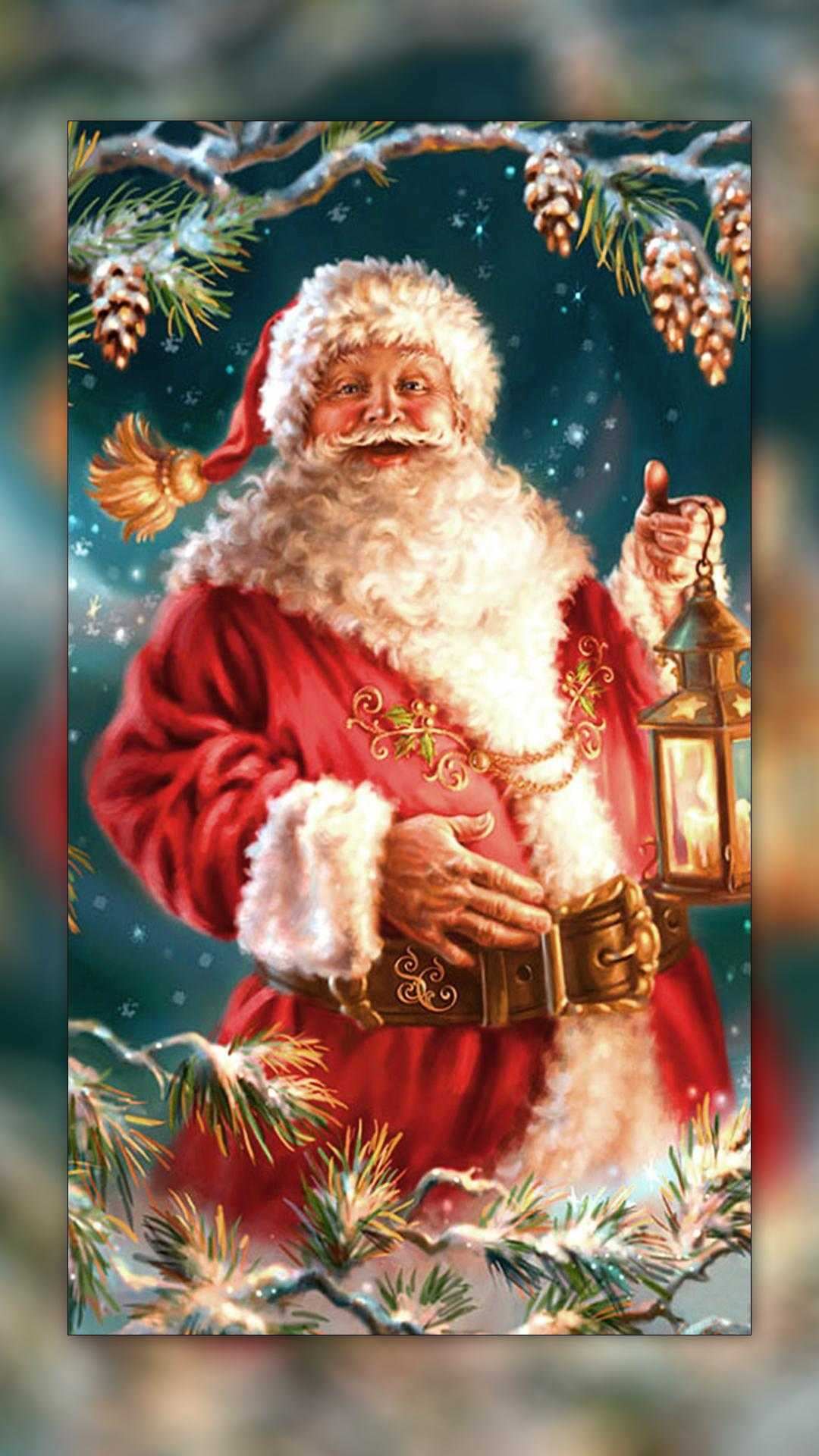 1080x1920 Santa Claus Wallpaper