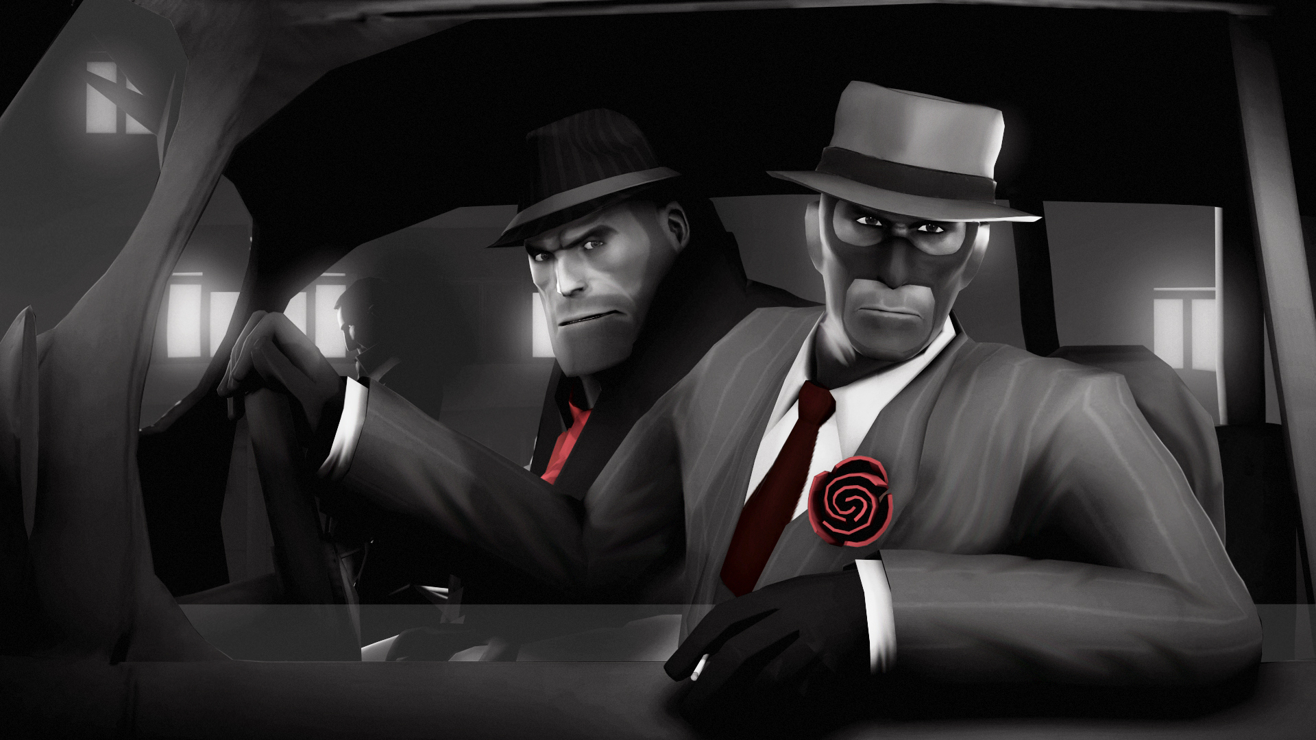 1920x1080 Download wallpaper spy, Team Fortress 2, spy, heavy, black, section games in resoluti
