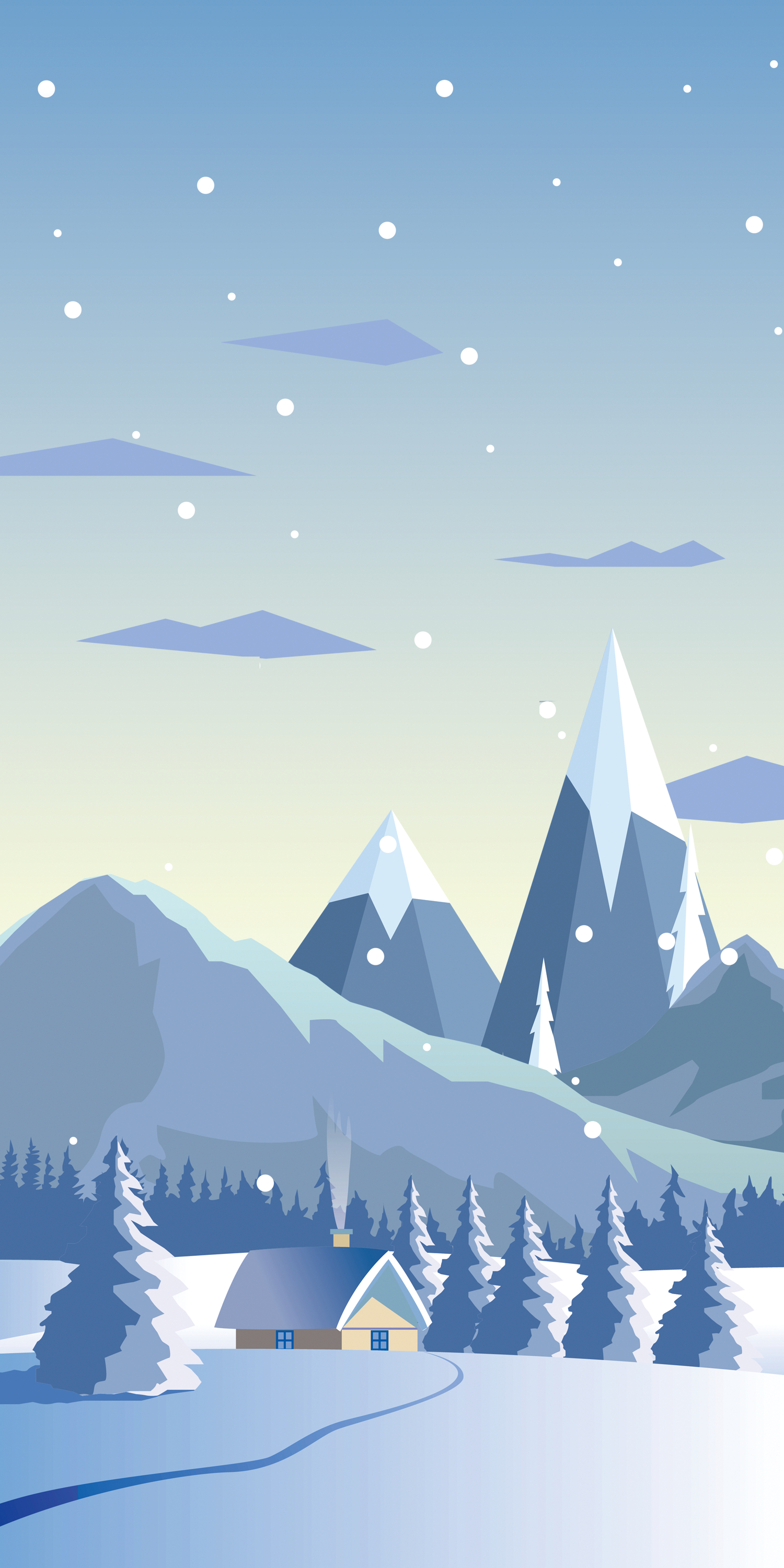 1500x3000 Snowy wallpaper illustrations for iPhone | Iphone wallpaper winter, Minimalist wallpaper, Graphic wallpaper