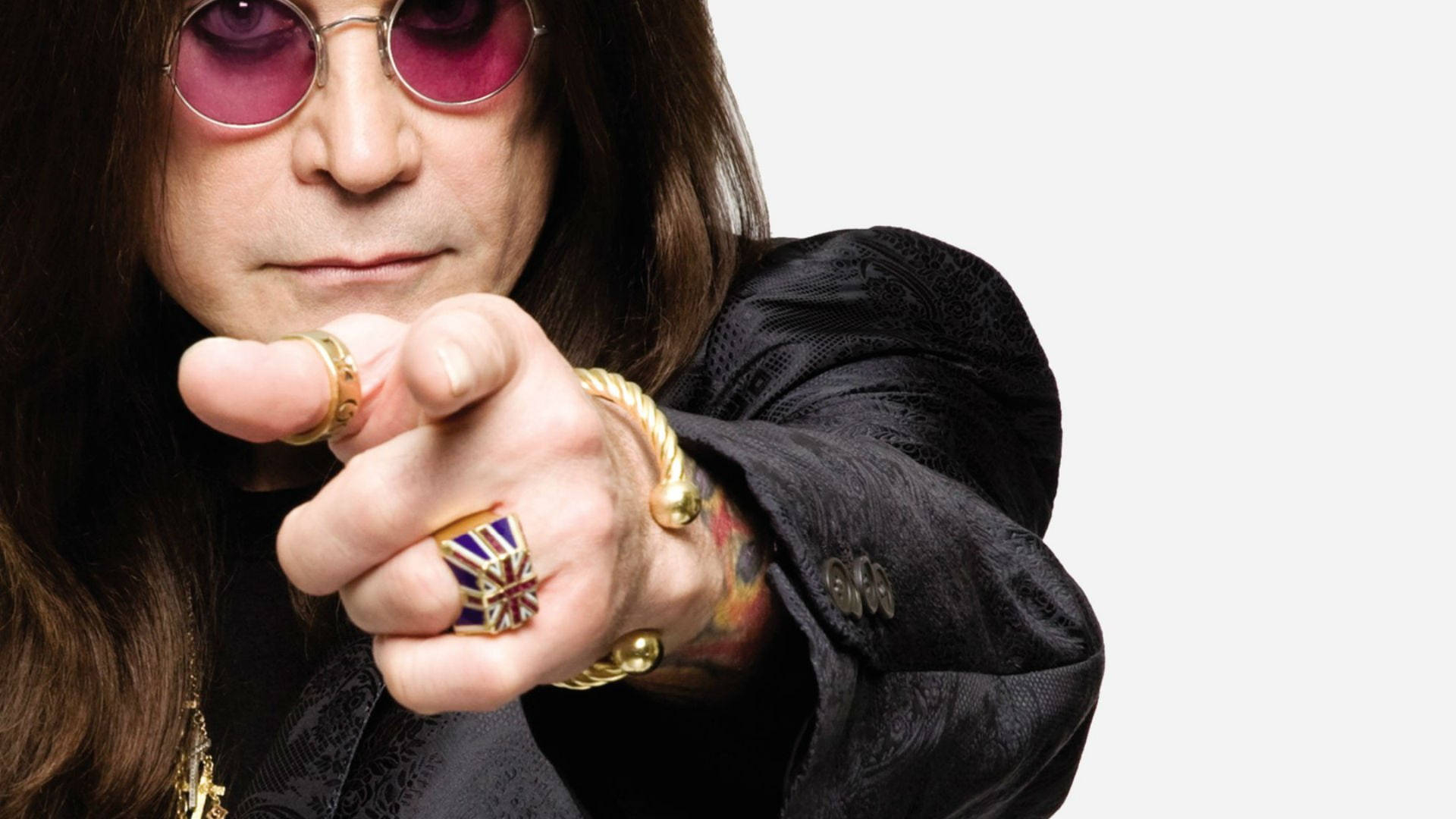 1920x1080 Download Ozzy Osbourne Pointing Wallpaper