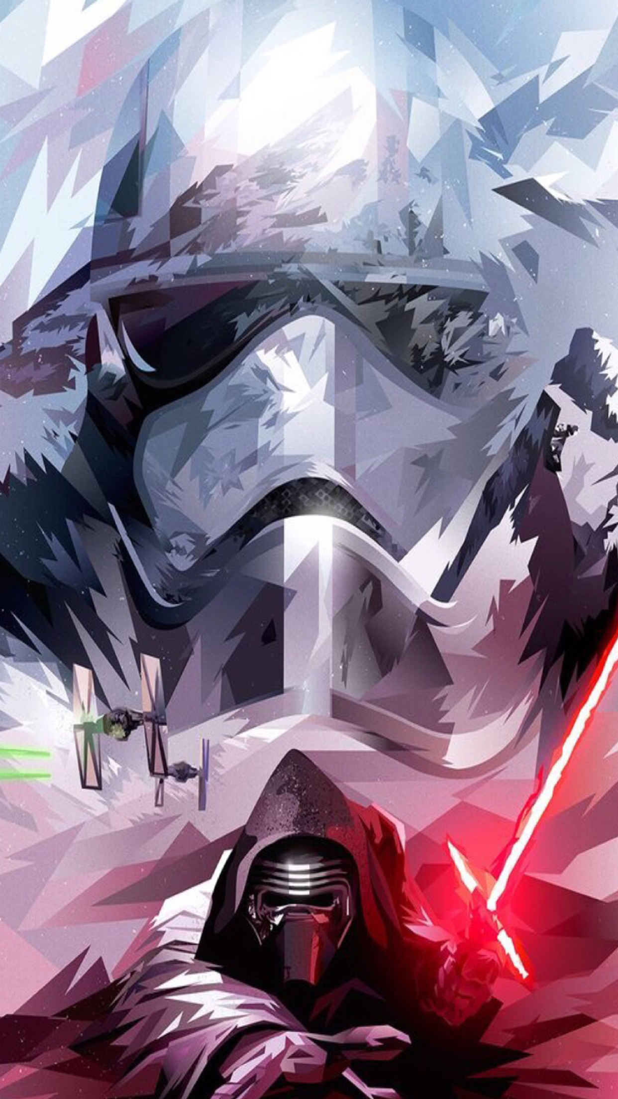 1242x2208 Star Wars: The Force Awakens iPhone wallpapers