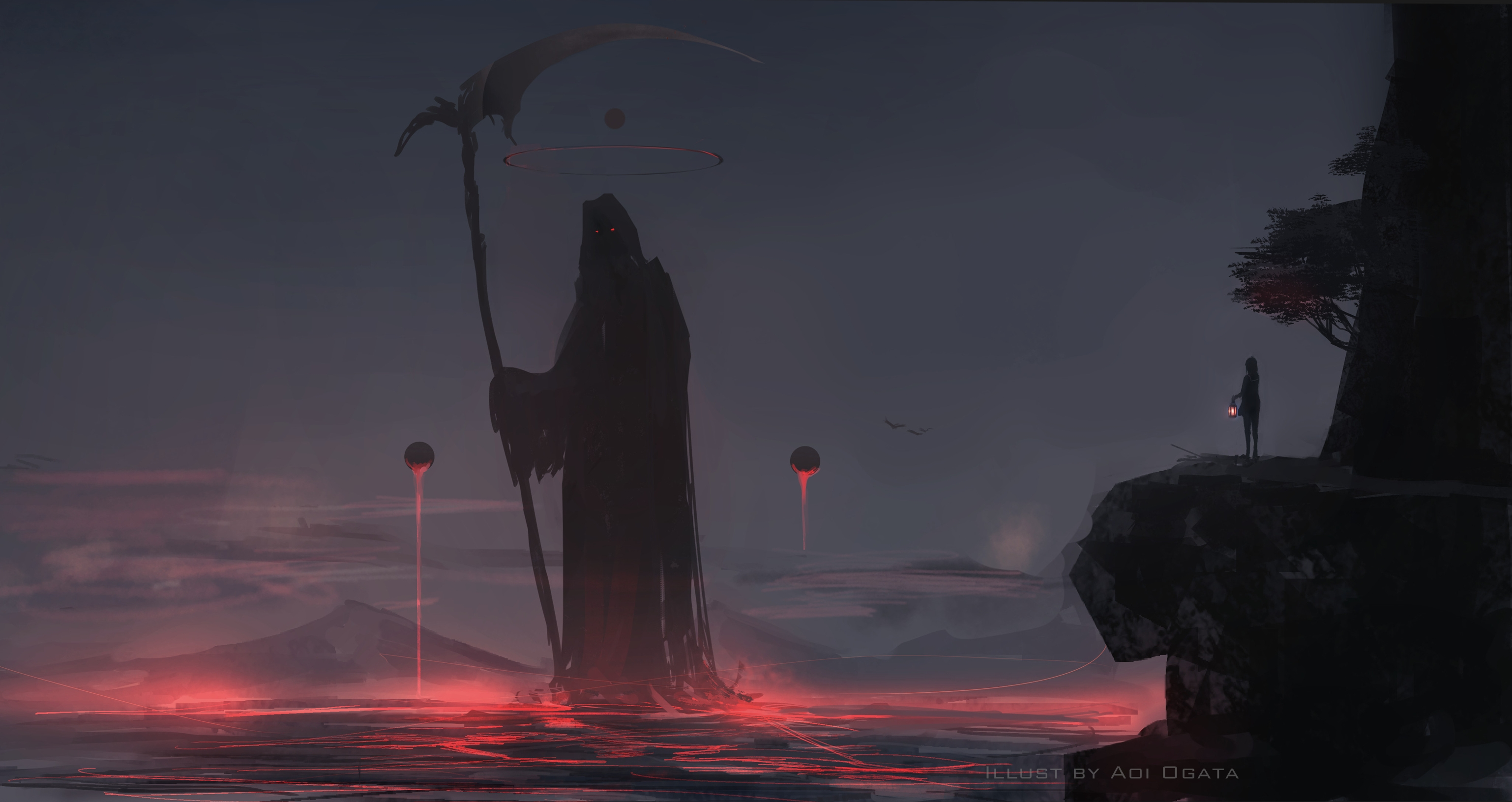 3075x1631 Grim Reaper 4k, HD Artist, 4k Wallpapers, Images, Backgrounds, Photos and Pictures