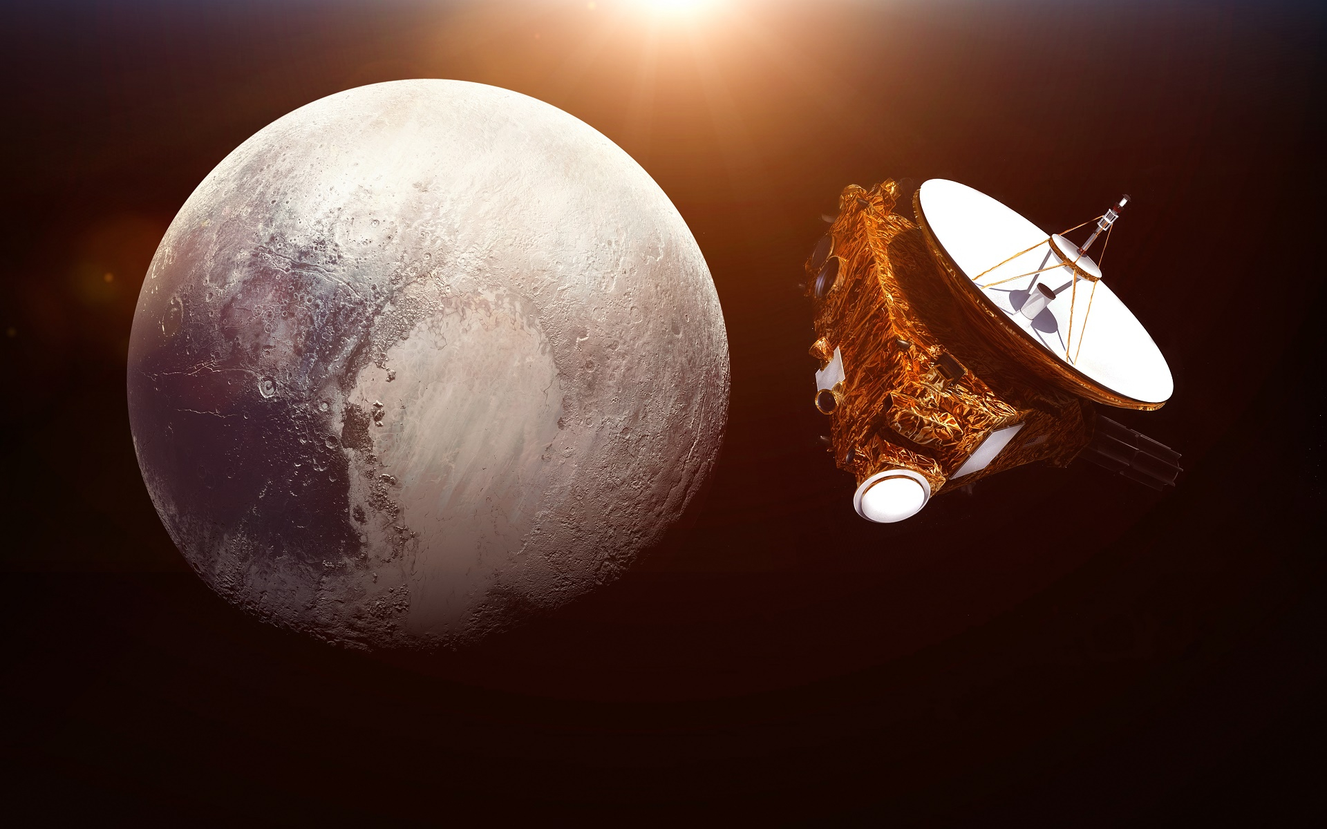 1920x1200 Pluto (Planet) HD Wallpapers and Backgrounds