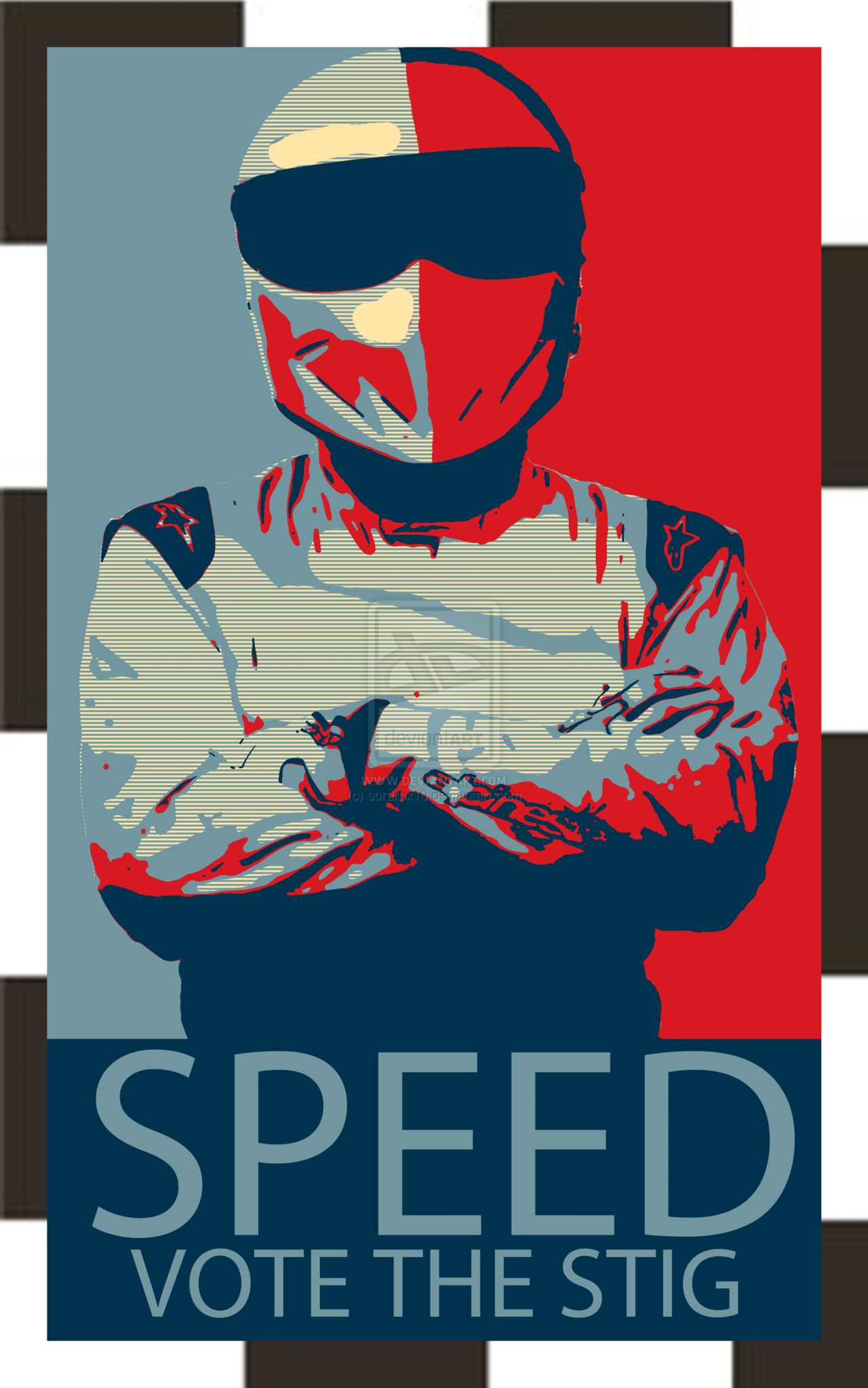 1280x2046 The Stig for President | Top gear uk, Girly logo, Top gear