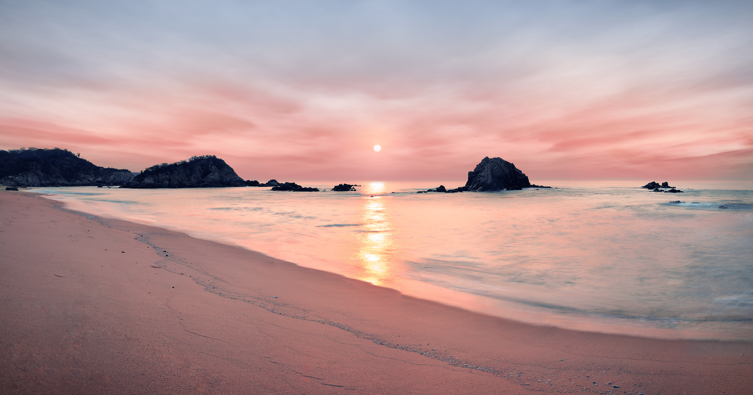 2400x1260 High resolution sunrise beach photos VAST