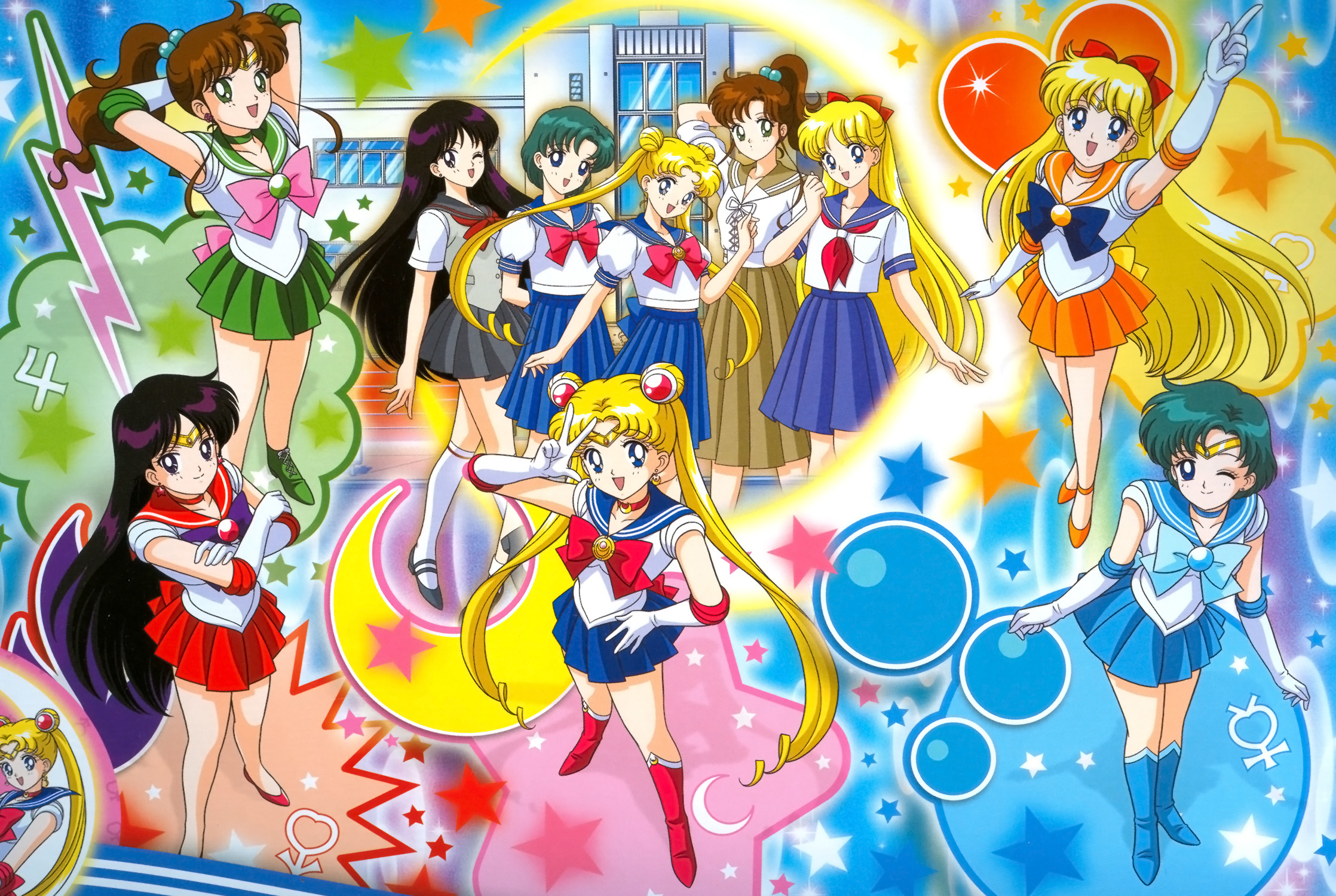 2236x1500 Sailor Mercury Wallpaper and Scan Gallery Minitoky