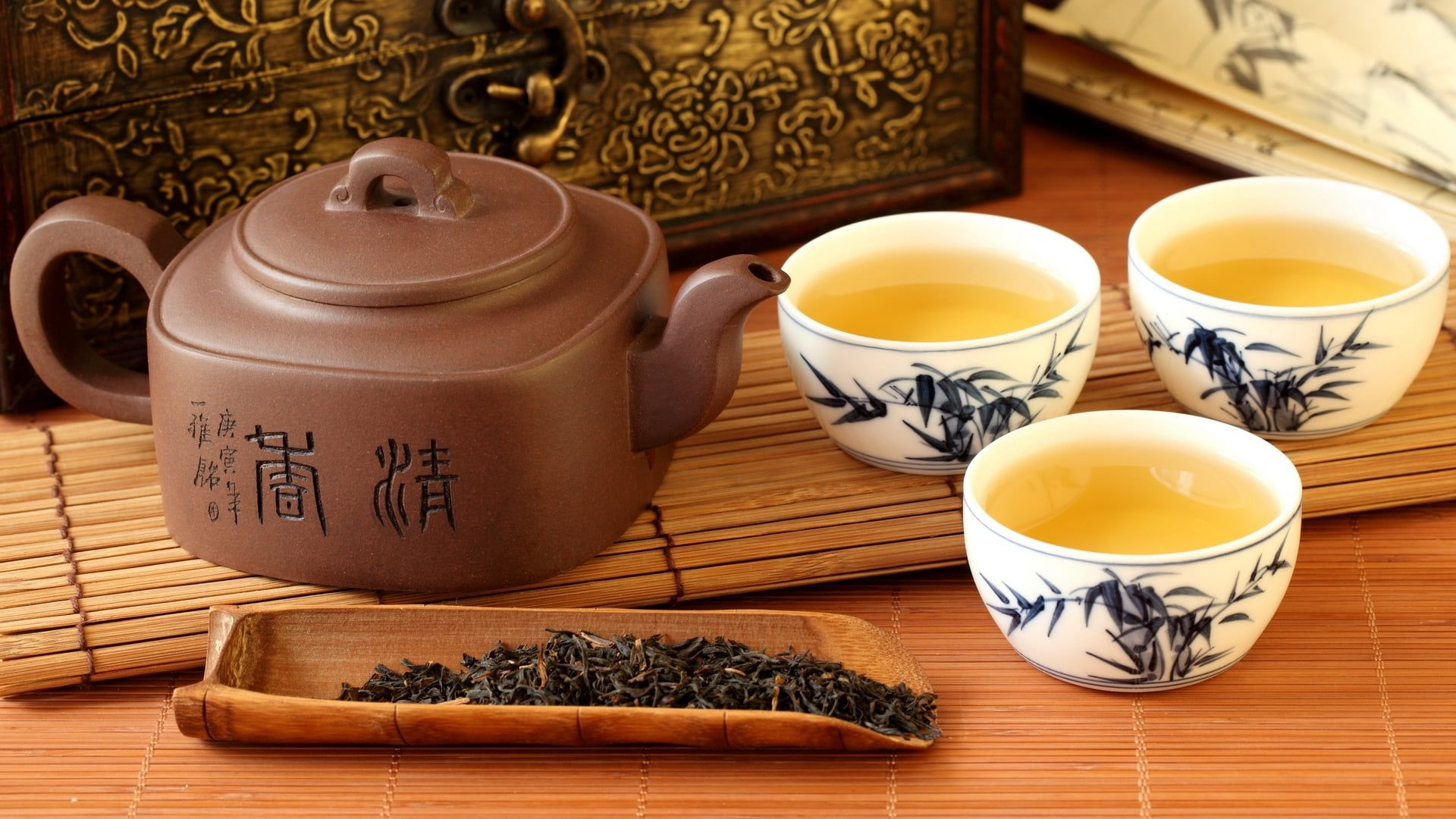 1920x1080 brown teapot #tea #cups #drink #1080P #wallpaper #hdwallpaper #desktop | Tea pots, Tea, Glass tea cups