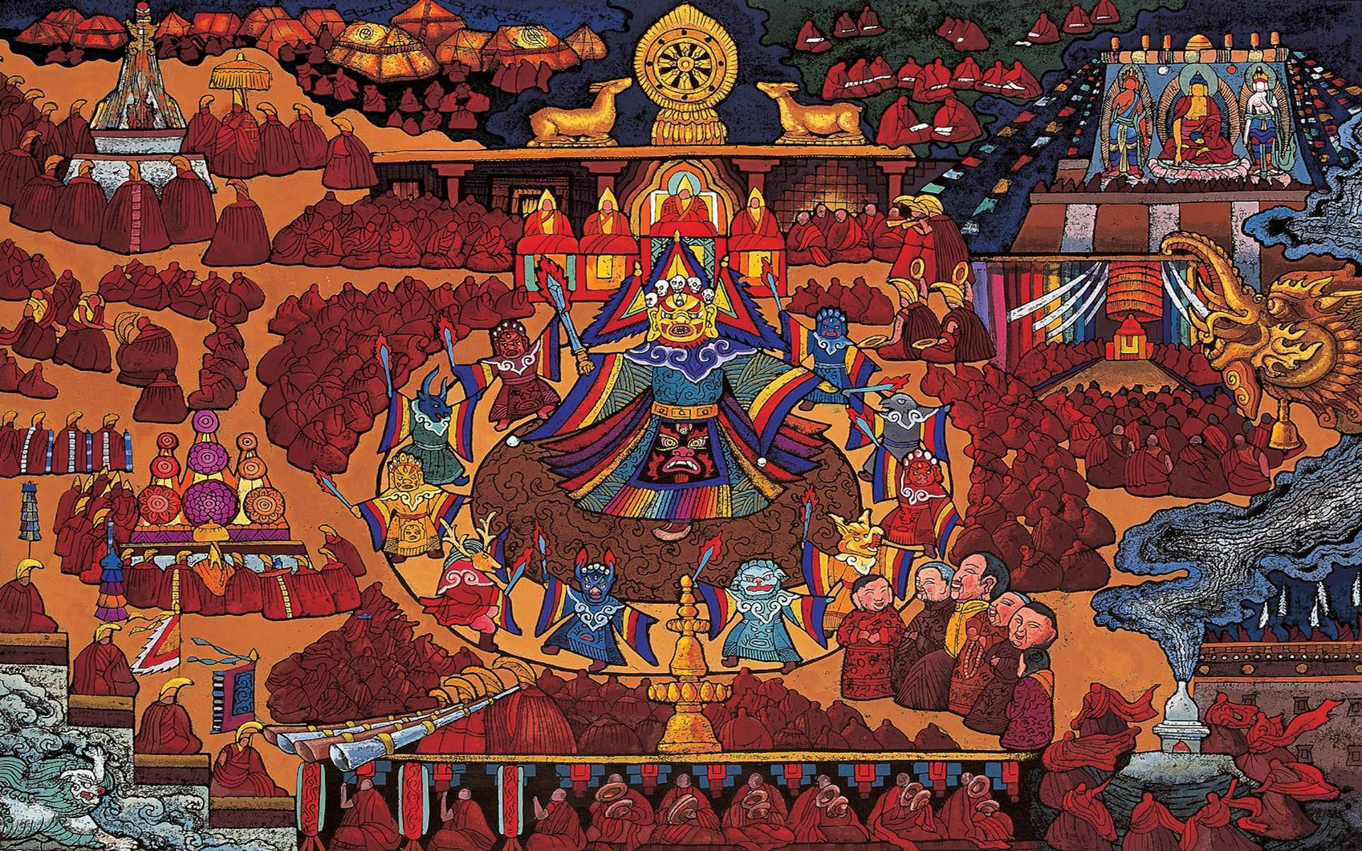 1920x1200 Tibet Art Wallpapers Top Free Tibet Art Backgrounds