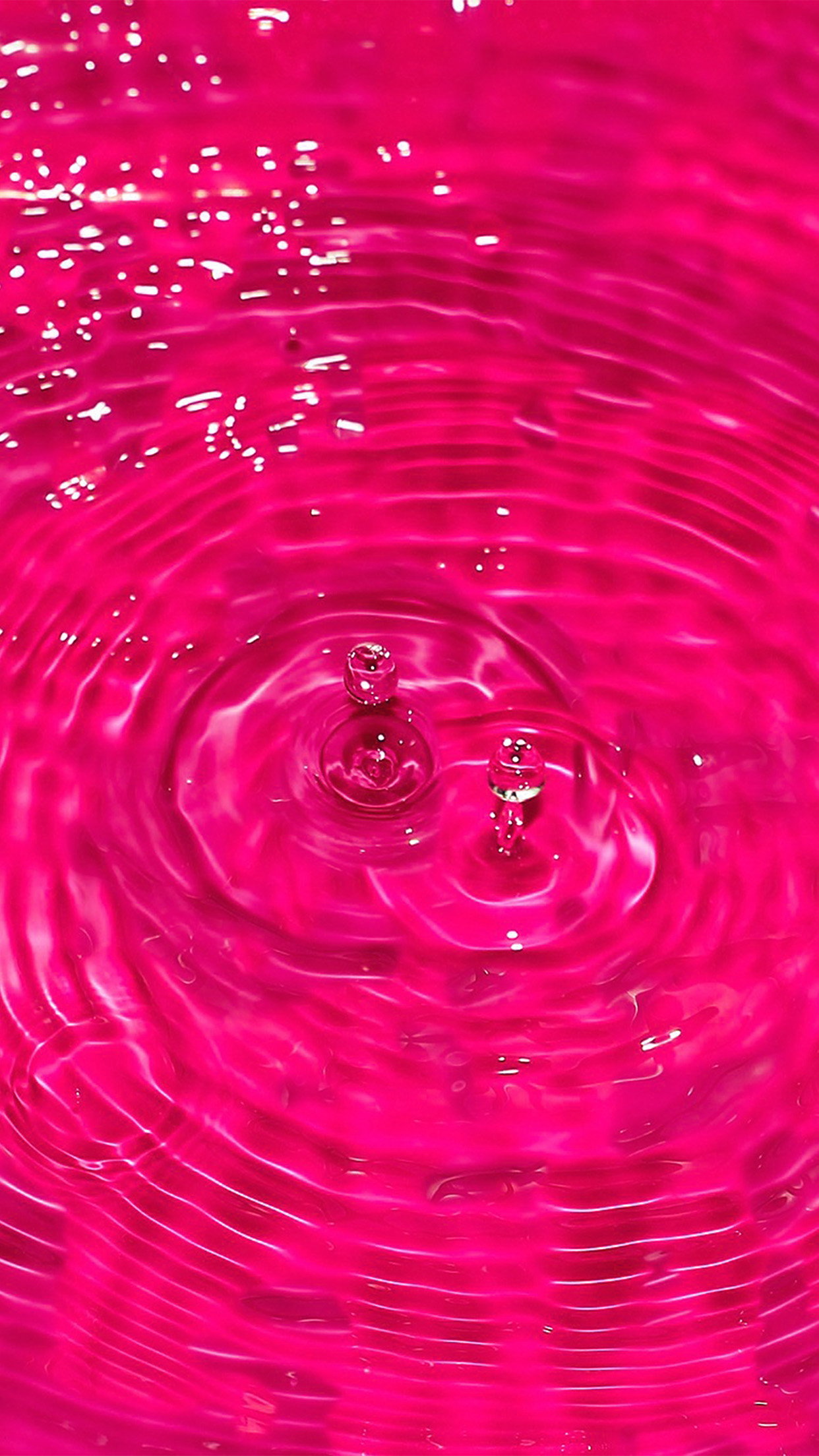 1242x2208 nv29-water-drop-wave-pattern-nature-pink-wallpaper