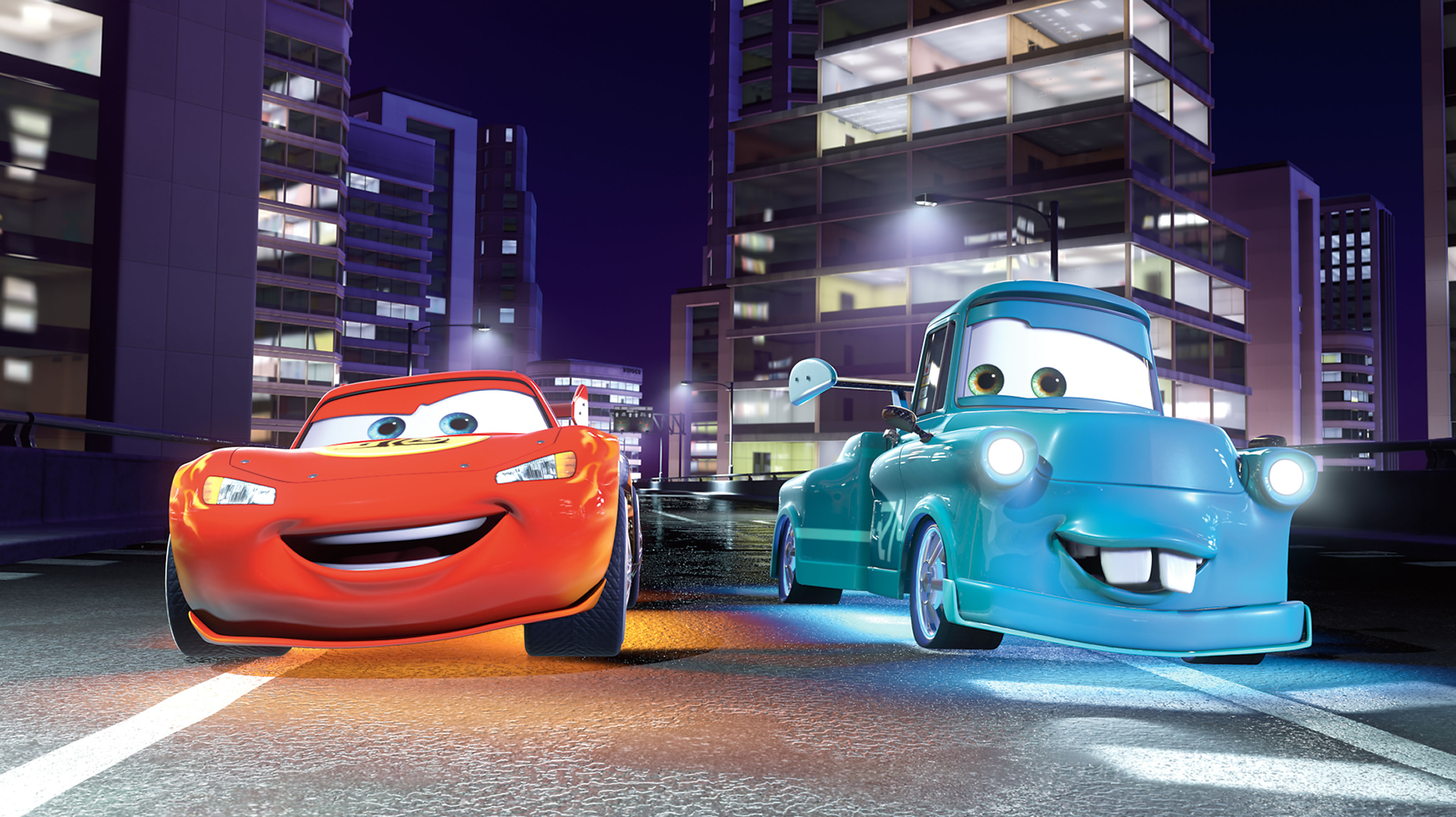 3500x1964 Cars Toons: Mater's Tall Tales HD Wallpapers and Backgrounds