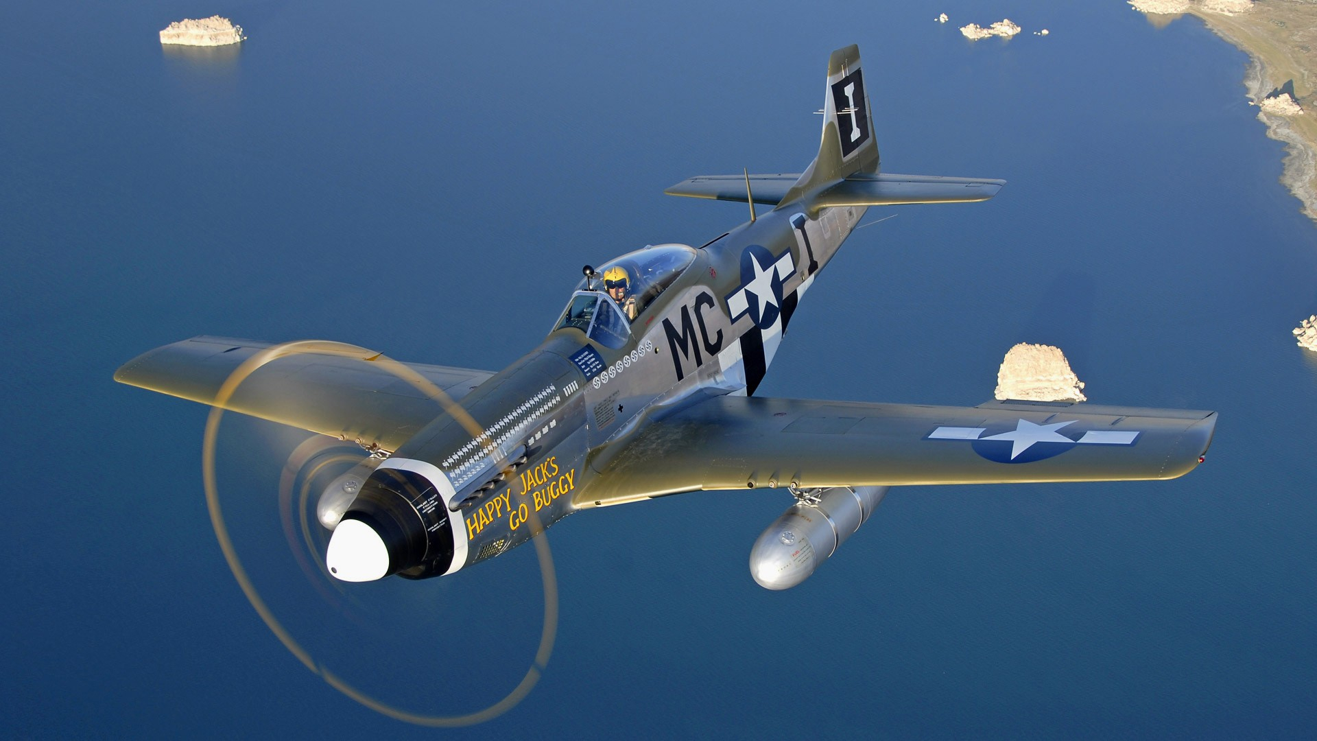 1920x1080 Aircraft Warbird P-51 Mustang wallpaper | | 118653